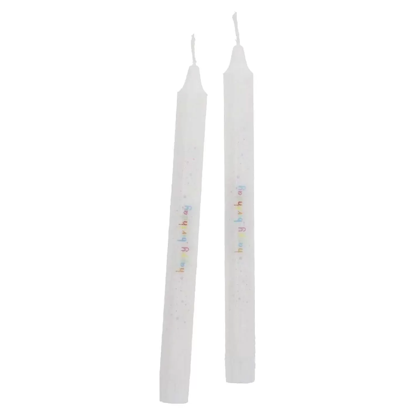 Nanu-Nana 2Er Set Stabkerze Geburtstag, Happy Birthday/ Konfetti< Kerzen