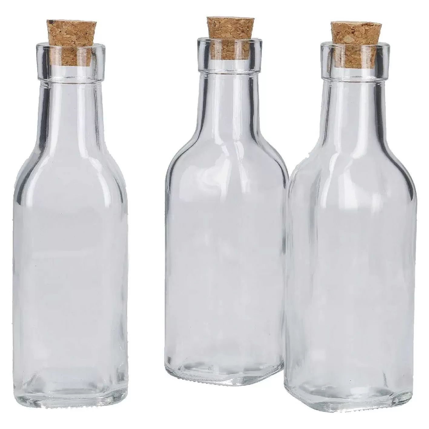 Nanu-Nana 3Er Set Flasche Mit Korken, 200 Ml< Vorratsglaser & Flaschen