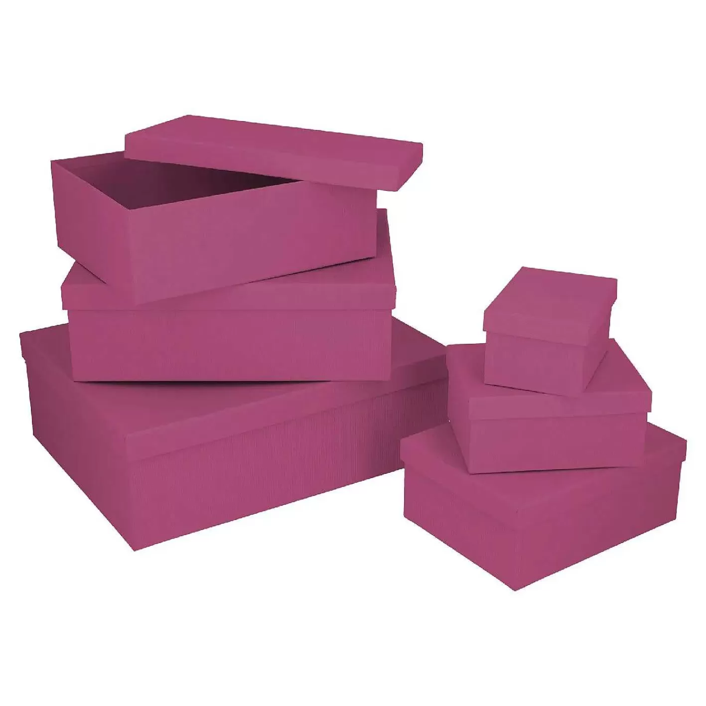 Nanu-Nana 6Er Set Geschenkkarton Uni, Pink< Aufbewahrung