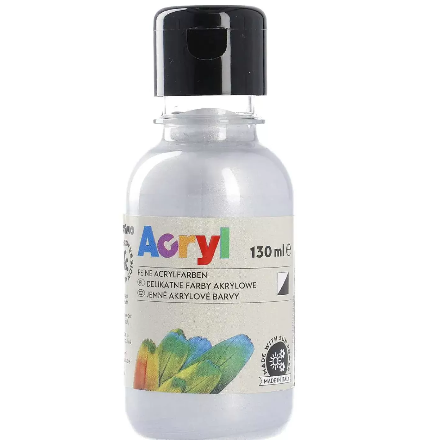 Nanu-Nana Acrylfarbe, Silber, 130 Ml< Dekozubehor