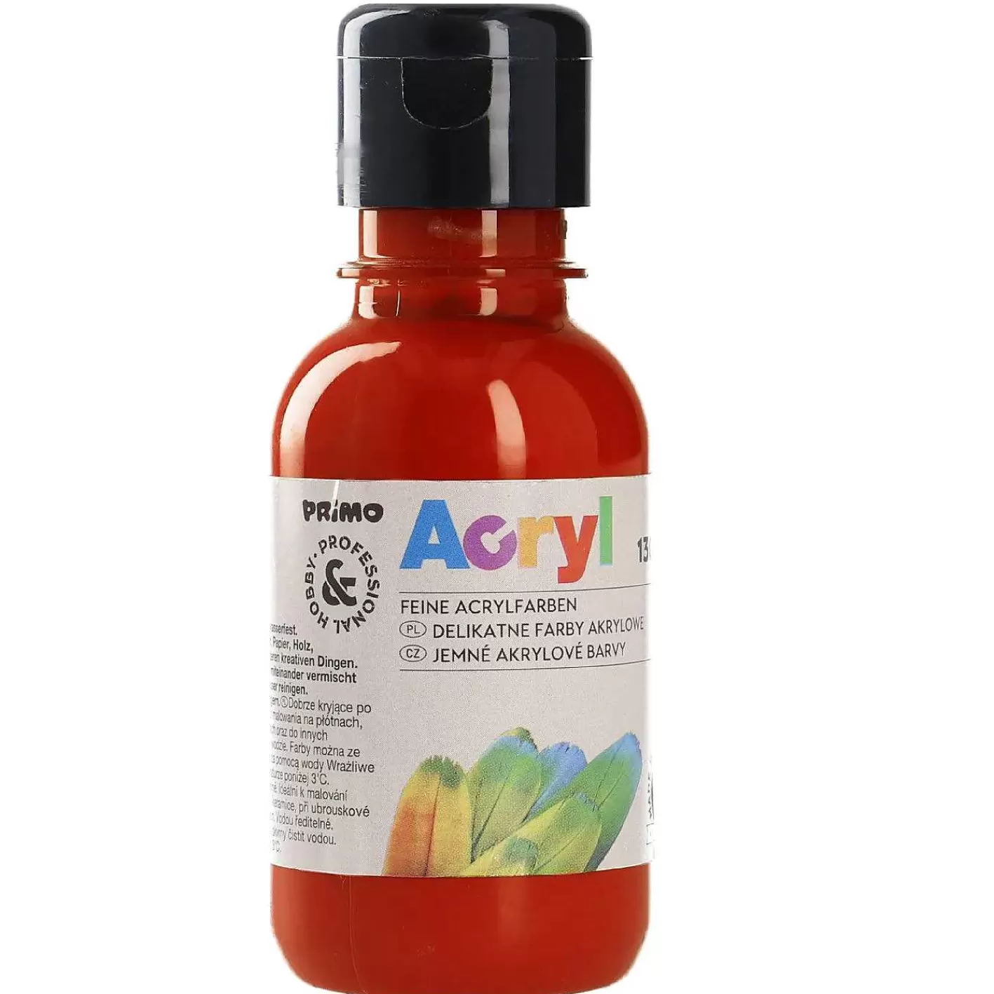 Nanu-Nana Acrylfarbe, Zinnoberrot, 130 Ml< Dekozubehor