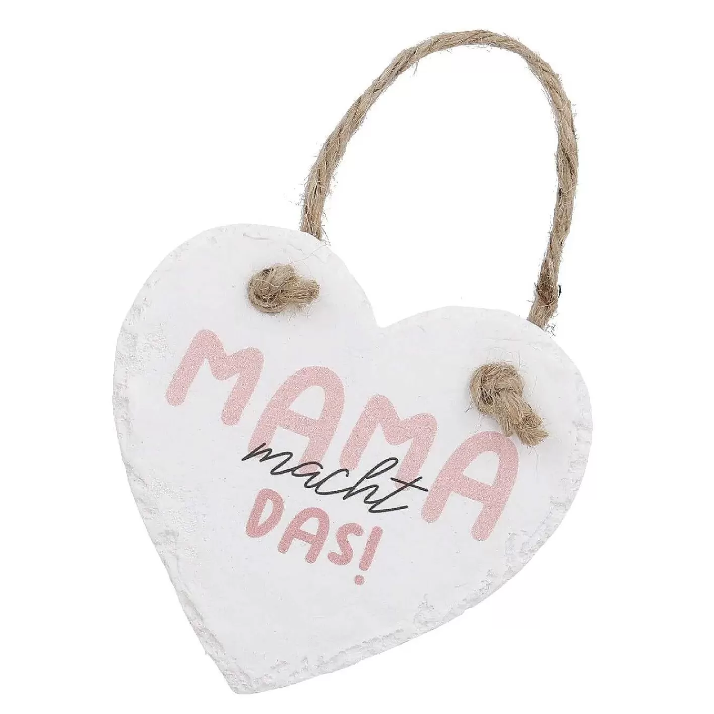 Nanu-Nana Anhanger Herz Mit Spruch, Machen, 10 Cm< Dekozubehor