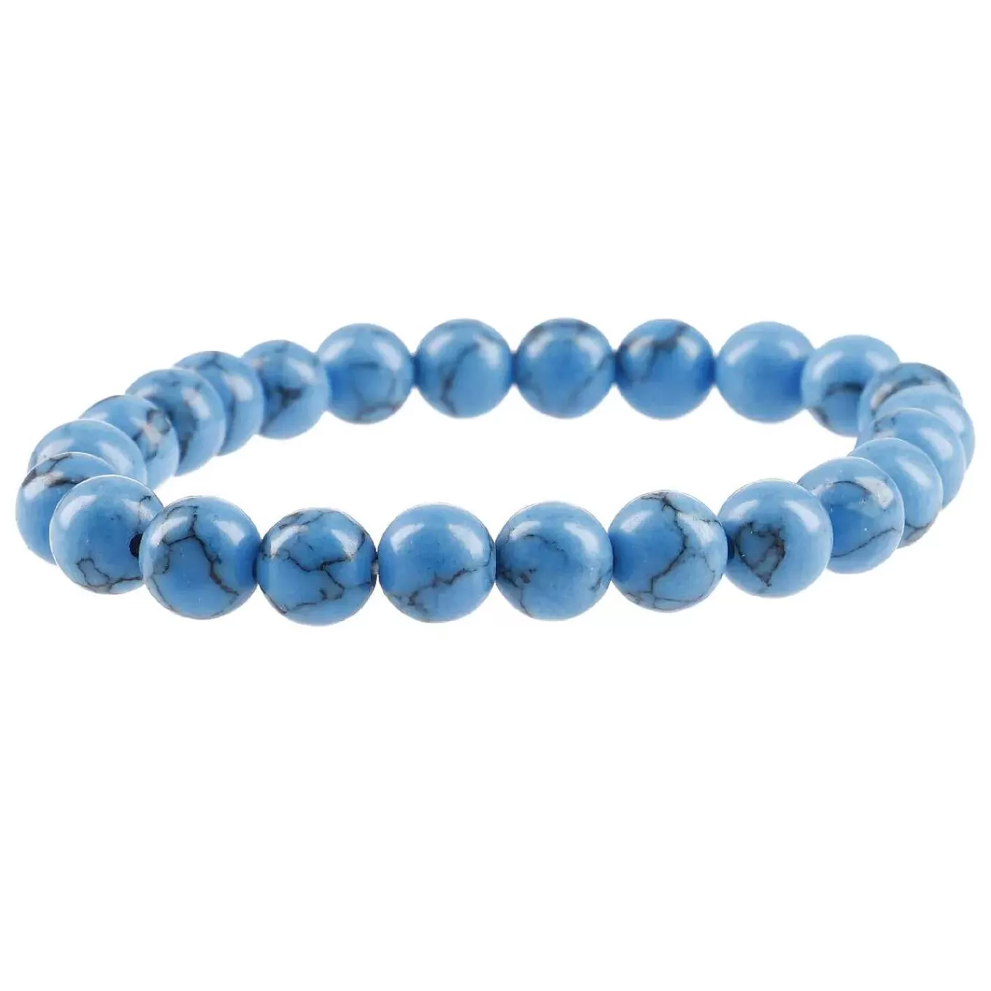 Nanu-Nana Armband Edelstein-Energie, Howlite/Blau< Geschenke Fur Frauen