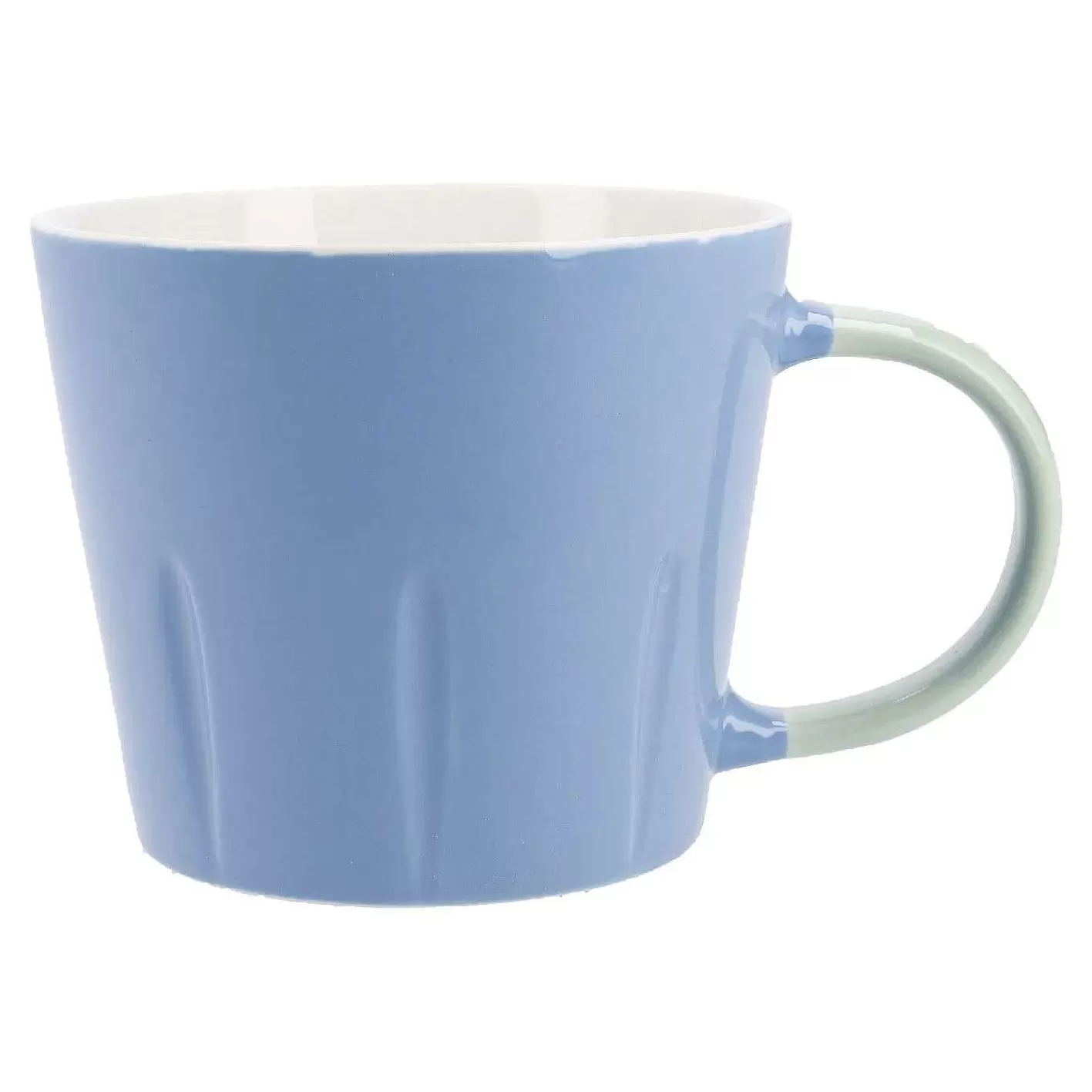 Nanu-Nana Becher Colorblock, Blau, 395 Ml< Becher & Glaser