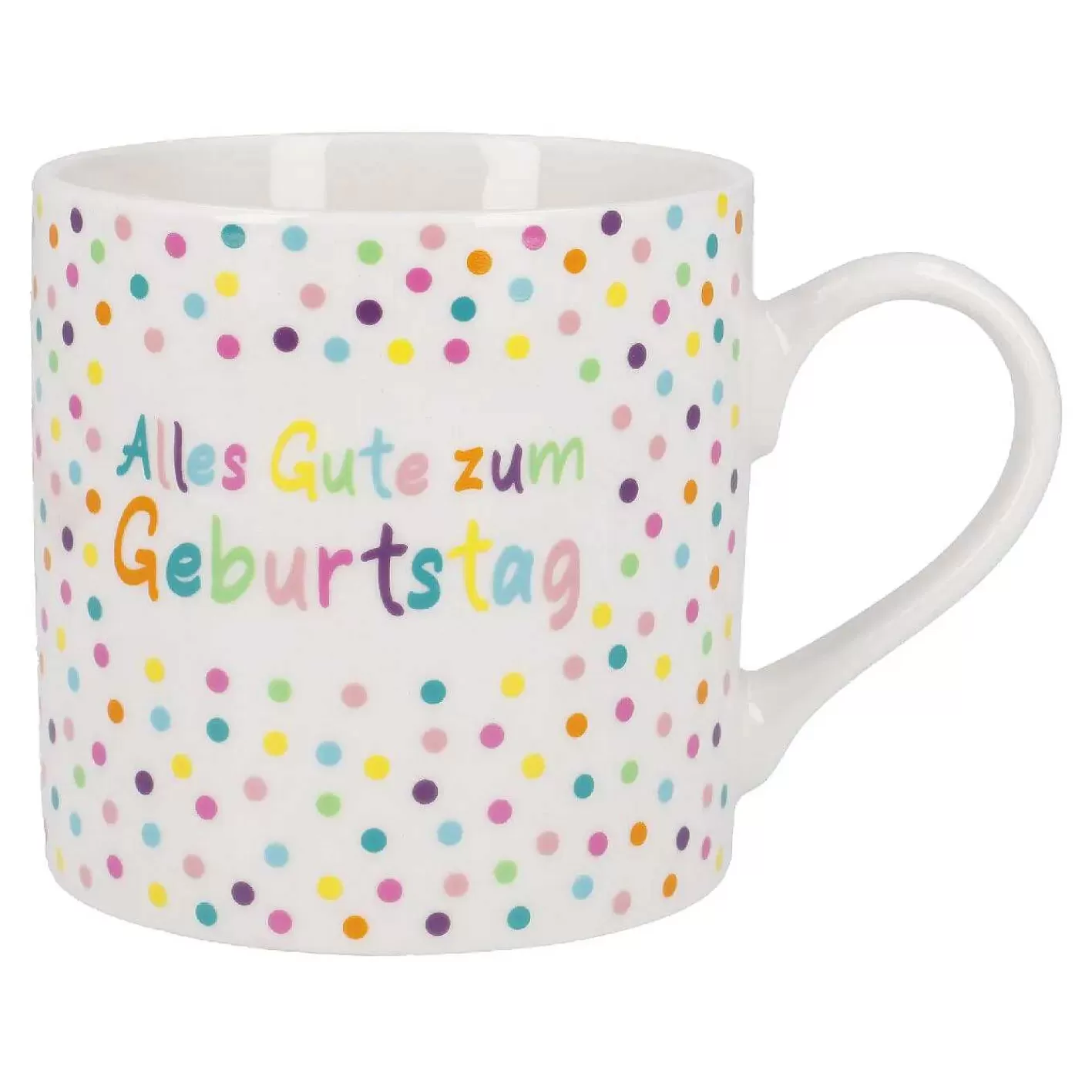 Nanu-Nana Becher Geburtstag, Bunt/Alles Gute, 410 Ml< Becher & Glaser