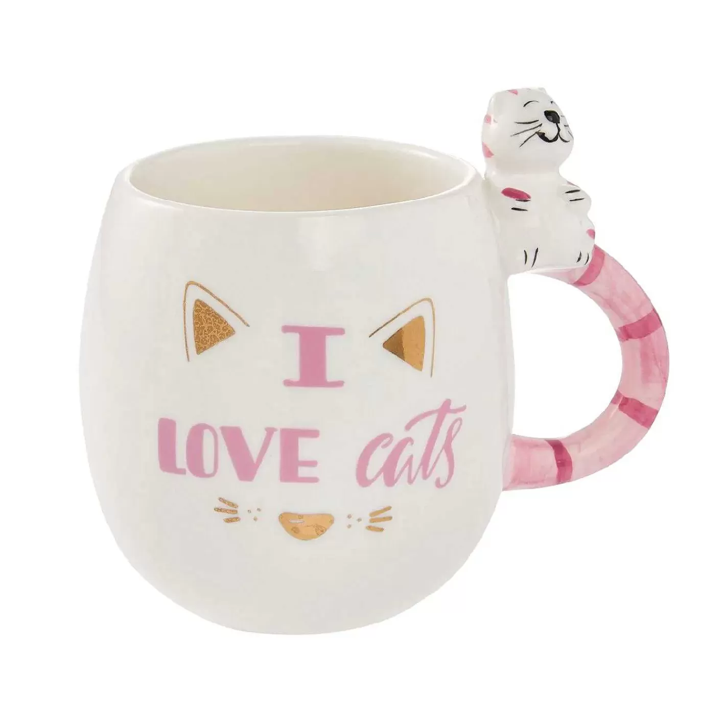 Nanu-Nana Becher I Love Cats, 450 Ml< Becher & Glaser