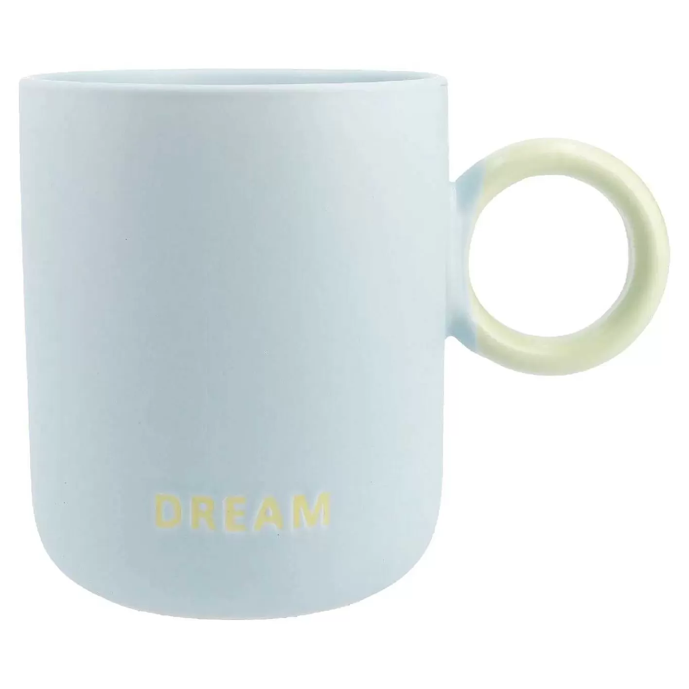 Nanu-Nana Becher Kreishenkel, Dream/Hellblau, 440 Ml< Becher & Glaser