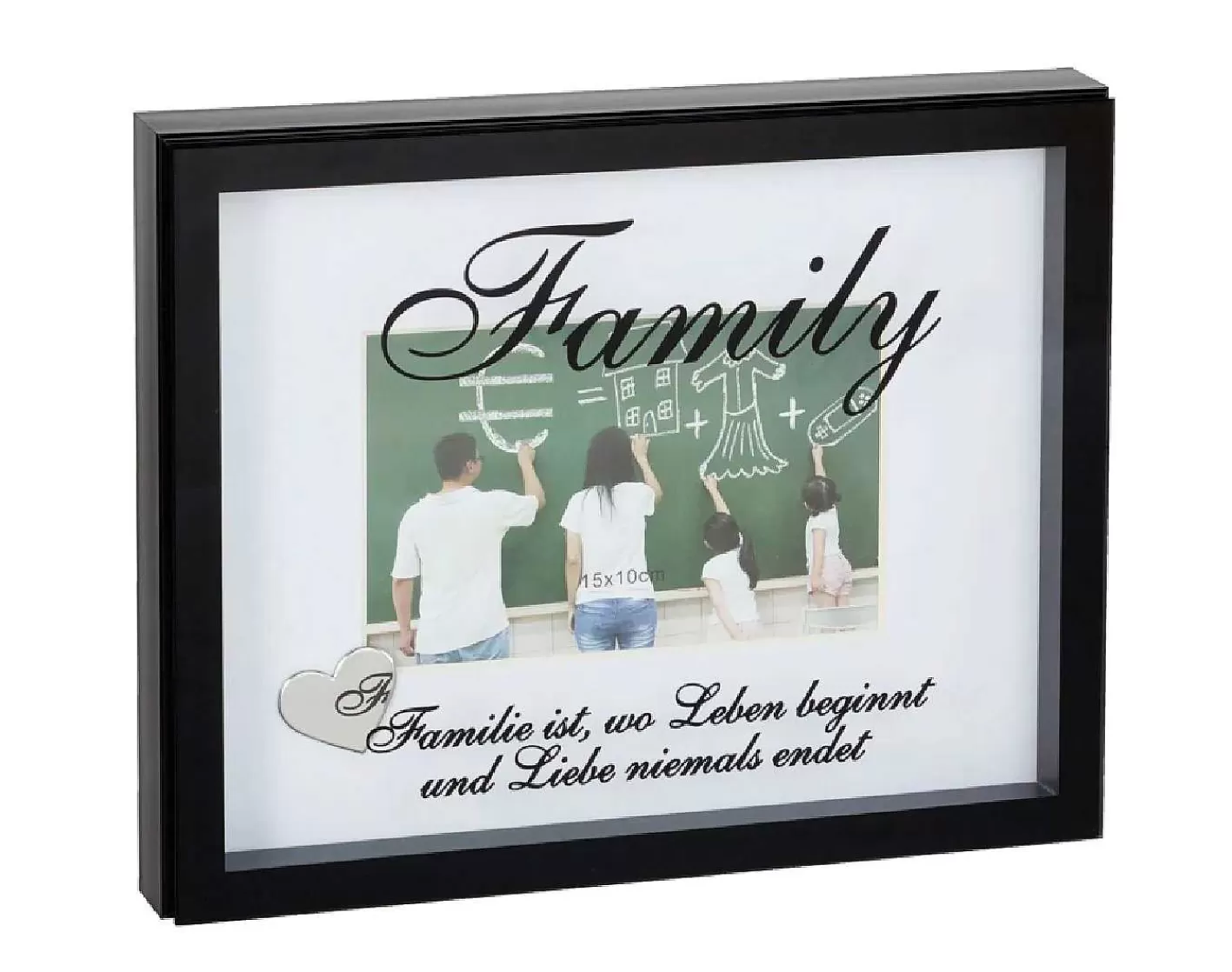 Nanu-Nana Bilderrahmen Mit Spruch, Family, 10 X 15 Cm< Bilderrahmen