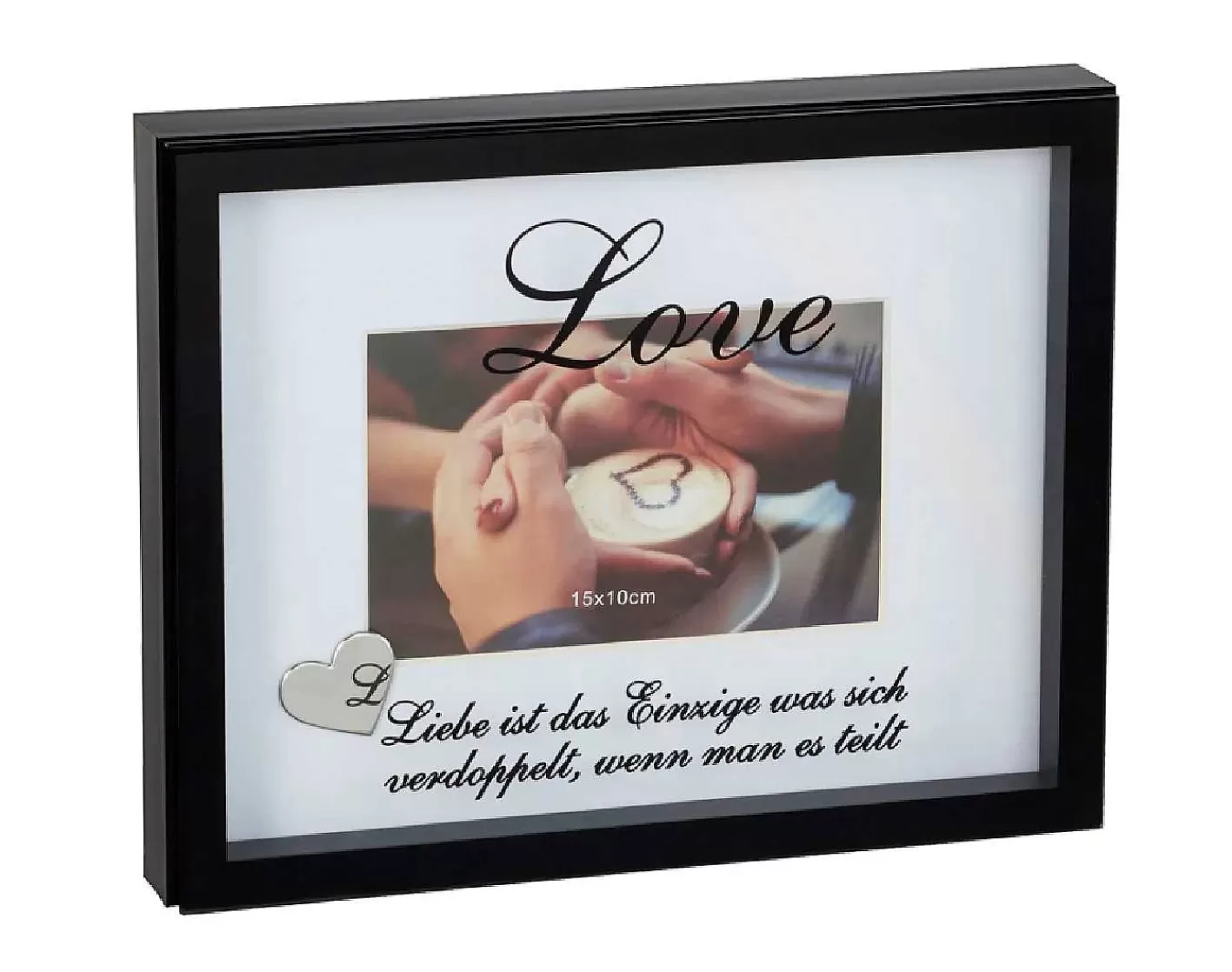 Nanu-Nana Bilderrahmen Mit Spruch, Love, 10 X 15 Cm< Bilderrahmen