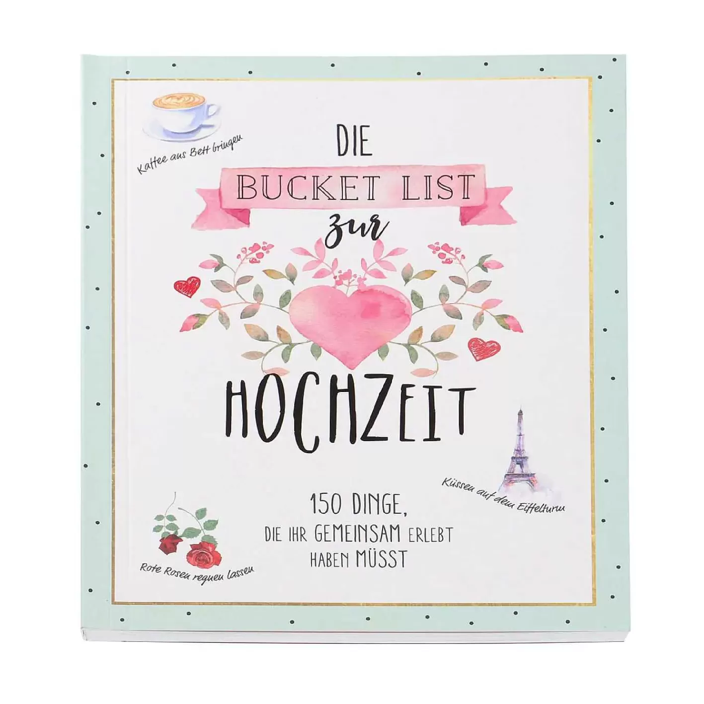 Nanu-Nana Buch Bucketlist Hochzeit, 20 Cm< Hochzeitsdeko