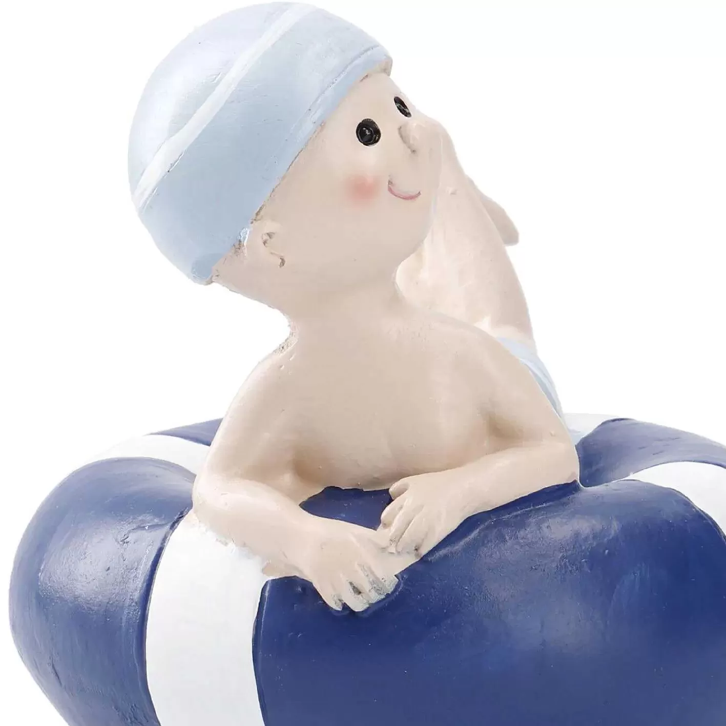 Nanu-Nana Deko-Figur Mit Schwimmreifen, Junge/Blau, 15 Cm< Figuren