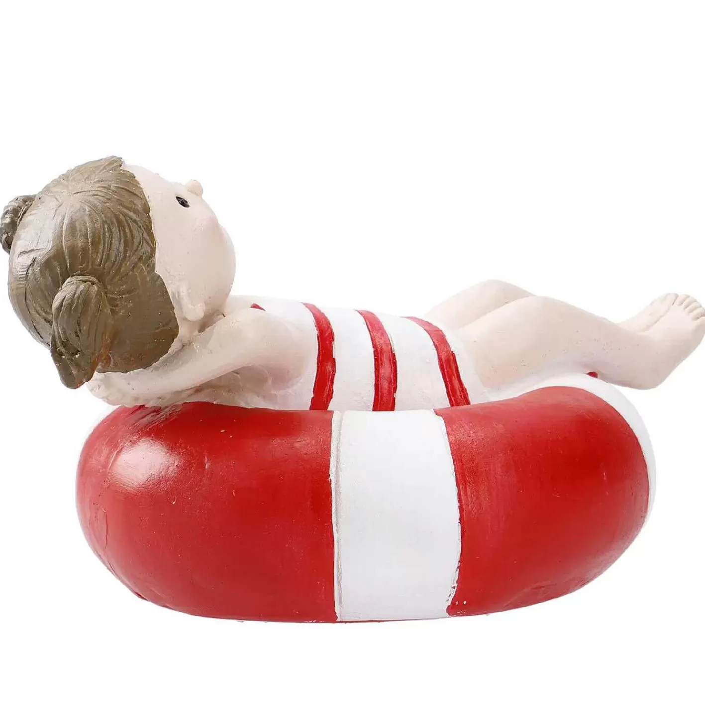 Nanu-Nana Deko-Figur Mit Schwimmreifen, Madchen/Rot, 15 Cm< Figuren