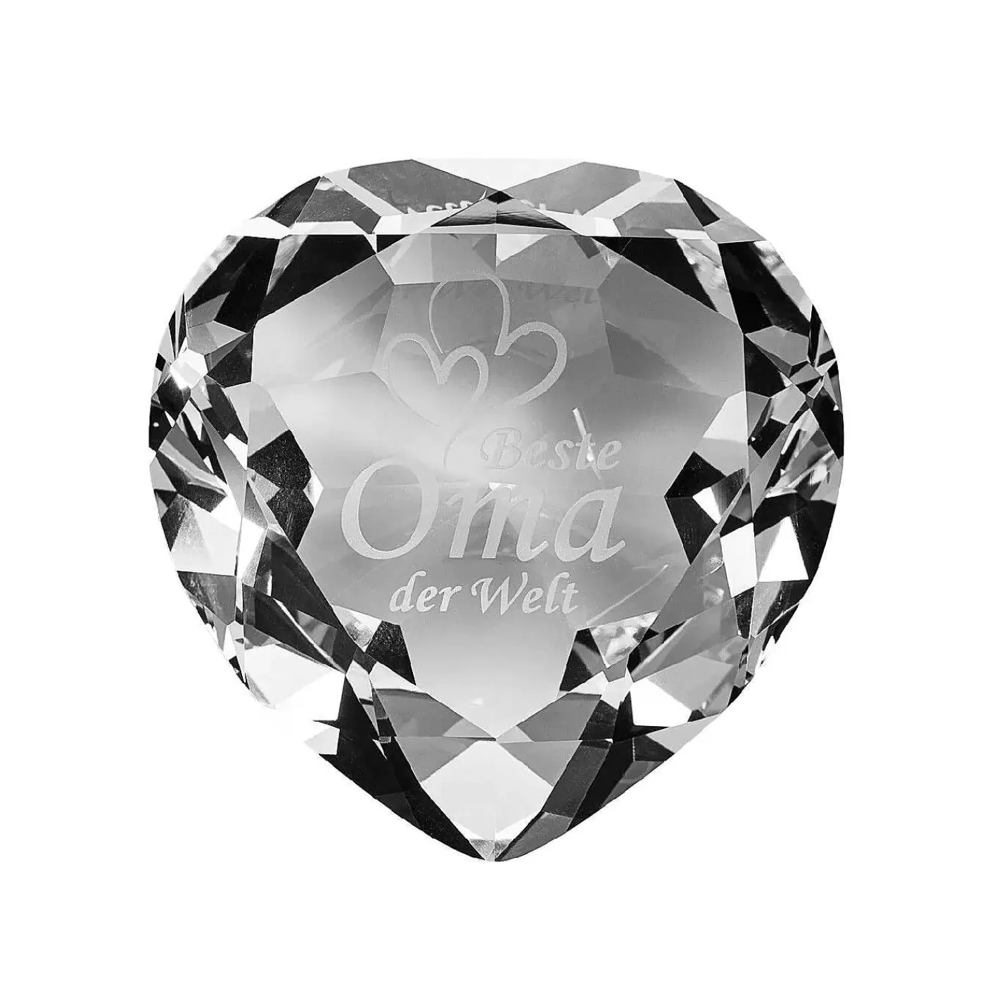 Nanu-Nana Diamant-Herz Mit Spruch, Oma, 8 Cm< Geschenke Fur Frauen