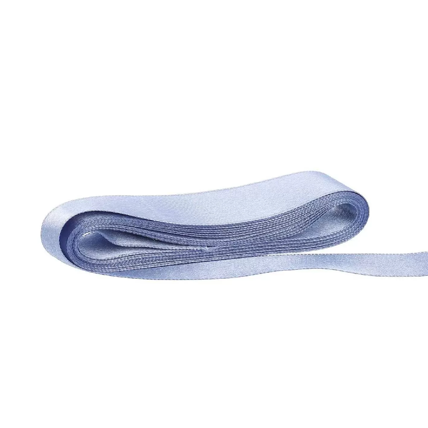 Nanu-Nana Geschenkband Satin, Rauchblau, 25 Mm X 3 M< Dekozubehor