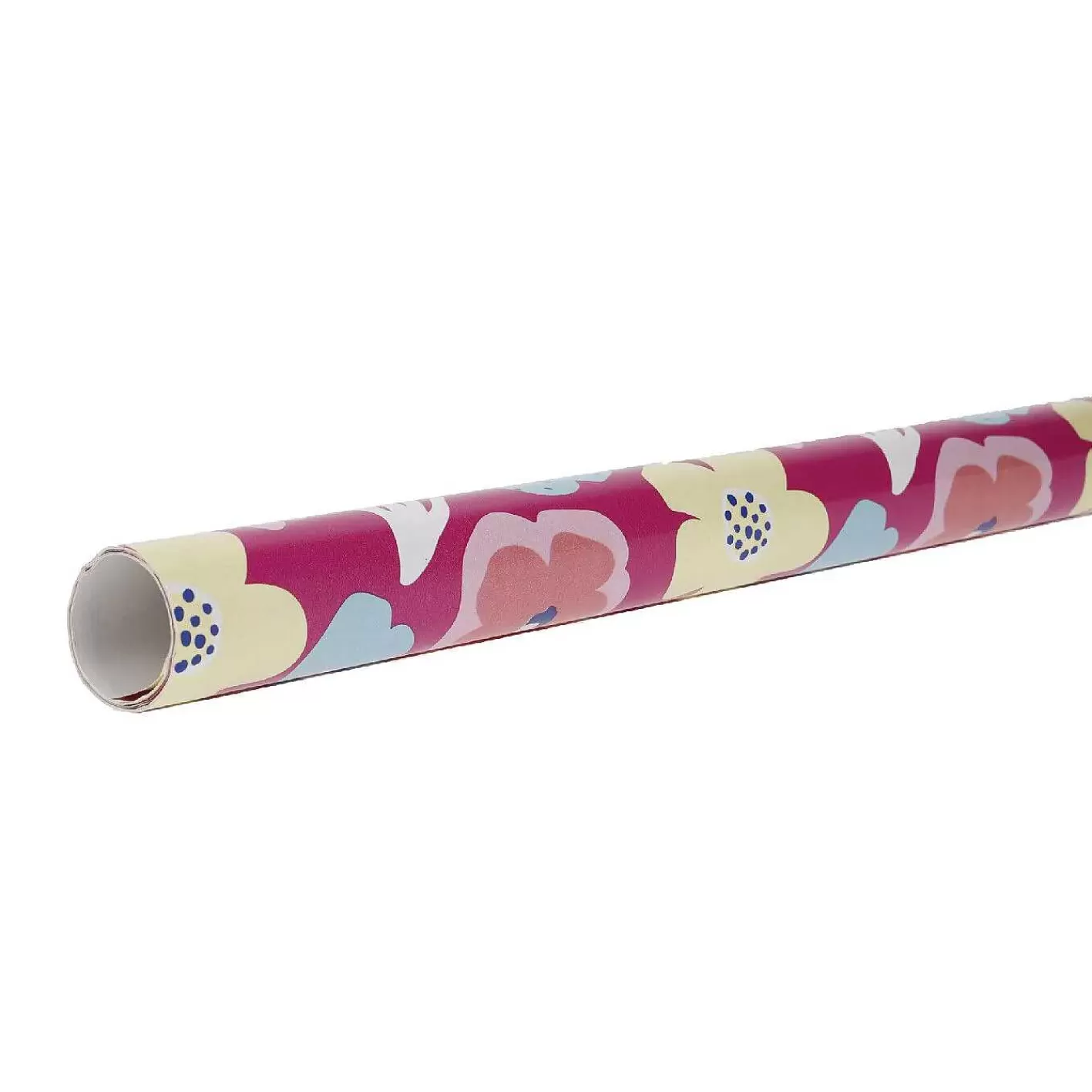 Nanu-Nana Geschenkpapier Floral-Motiv, Pink, 2 M< Fruhlingsdeko