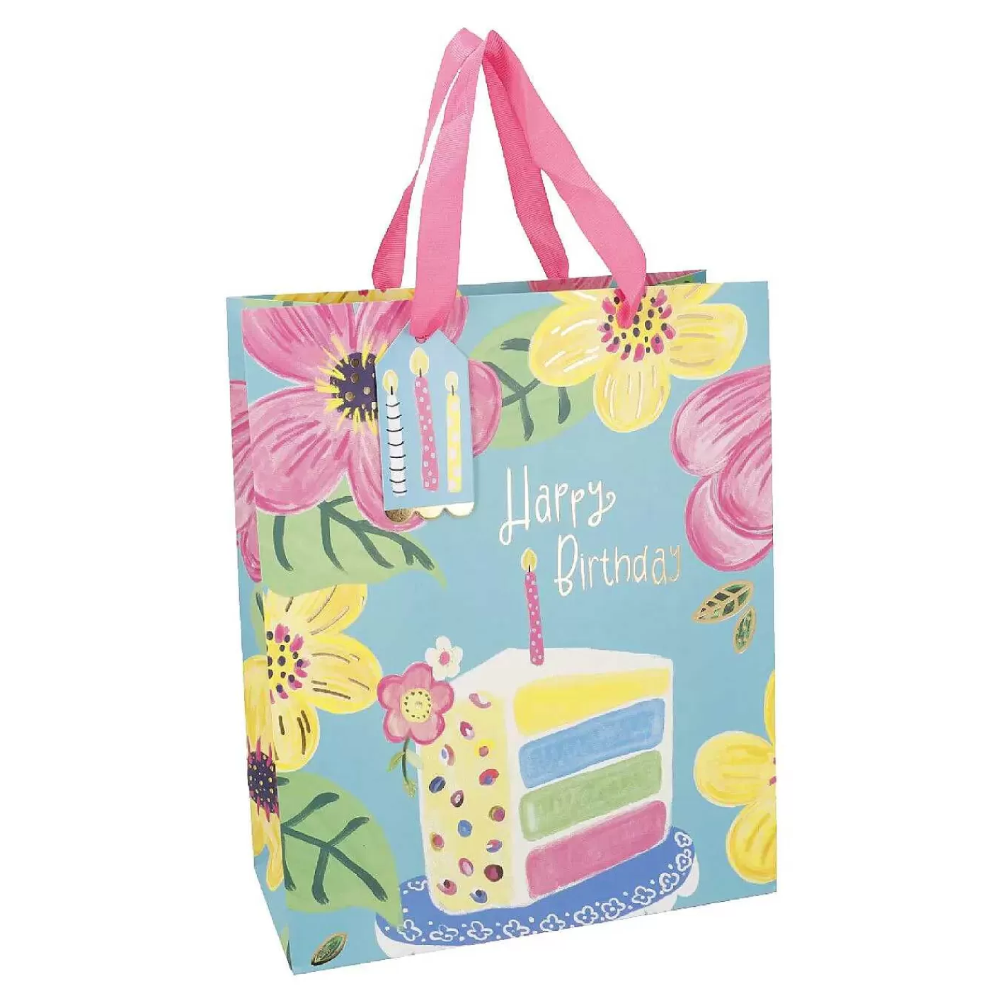 Nanu-Nana Geschenktute Geburtstag, Blau, 26 X 32 Cm< Geschenkverpackung