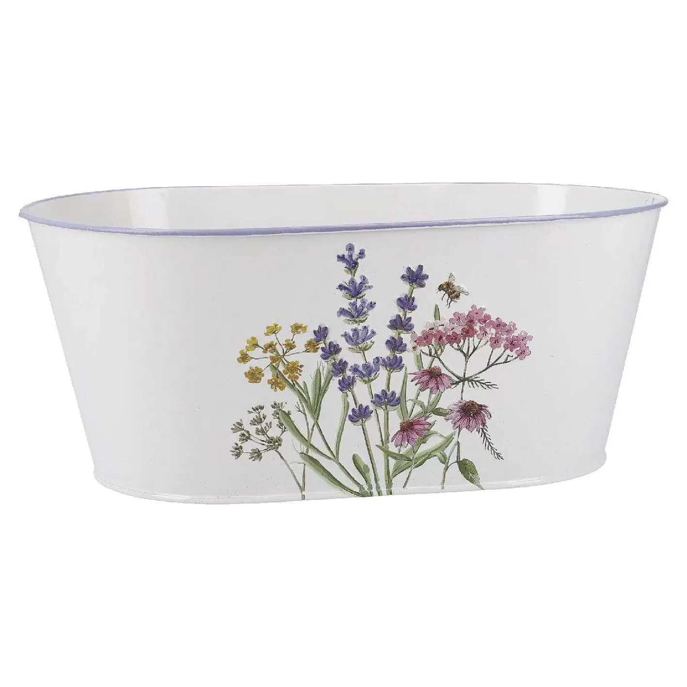 Nanu-Nana Jardiniere Blumen, Weis, 27 X 15 Cm< Blumentopfe