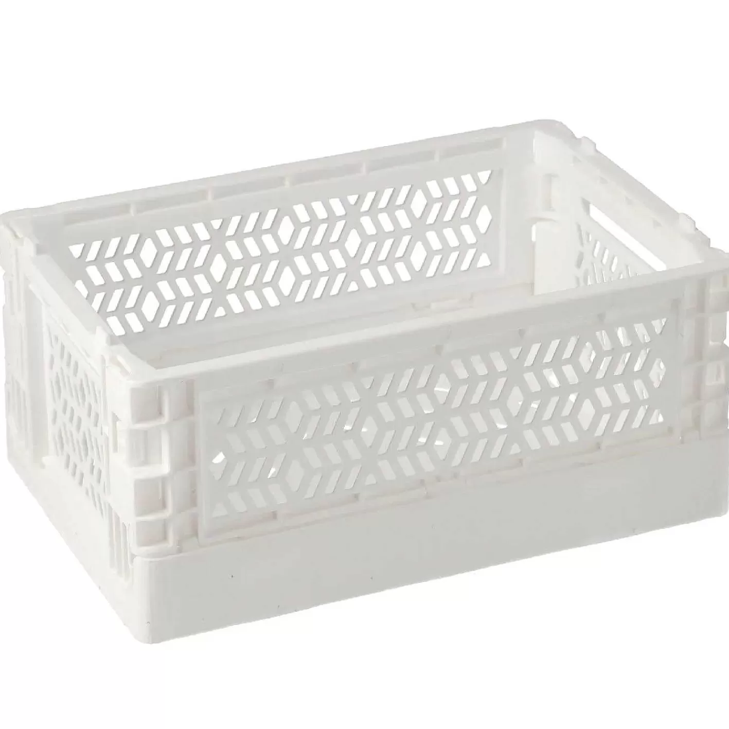 Nanu-Nana Klappbox Mini, 15 X 9.5 X 6.5 Cm, Weis< Aufbewahrung