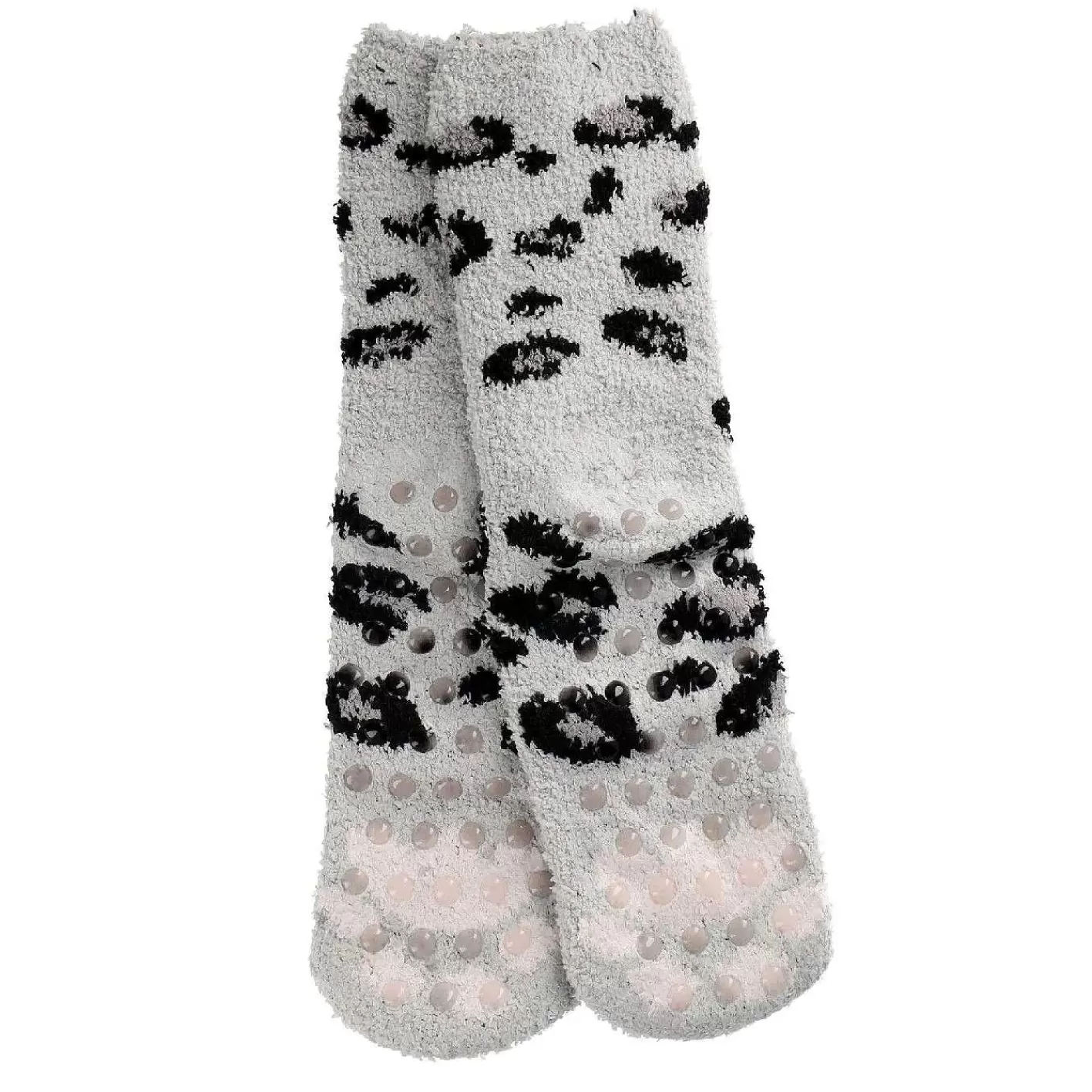 Nanu-Nana Kuschelsocken Anti-Rutsch, Leo/Grau/Weis< Geschenke Fur Frauen