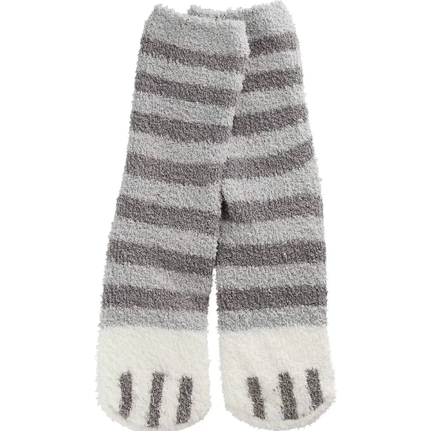 Nanu-Nana Kuschelsocken Anti-Rutsch, Streifen/Grau/Offwhite< Geschenke Fur Frauen