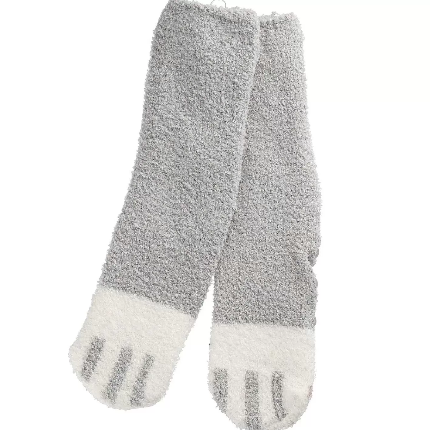 Nanu-Nana Kuschelsocken Anti-Rutsch, Uni/Grau/Offwhite< Geschenke Fur Frauen