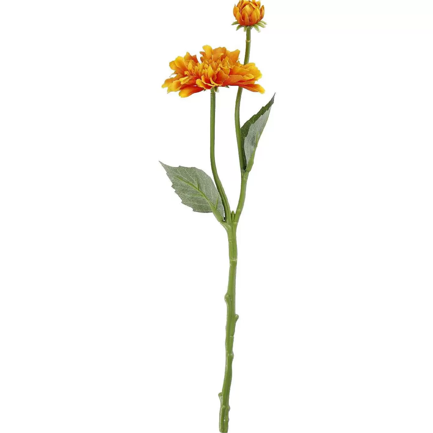 Nanu-Nana Margerite Mit Zwei Bluten, Orange, 34 Cm< Fruhling&Kunstblumen