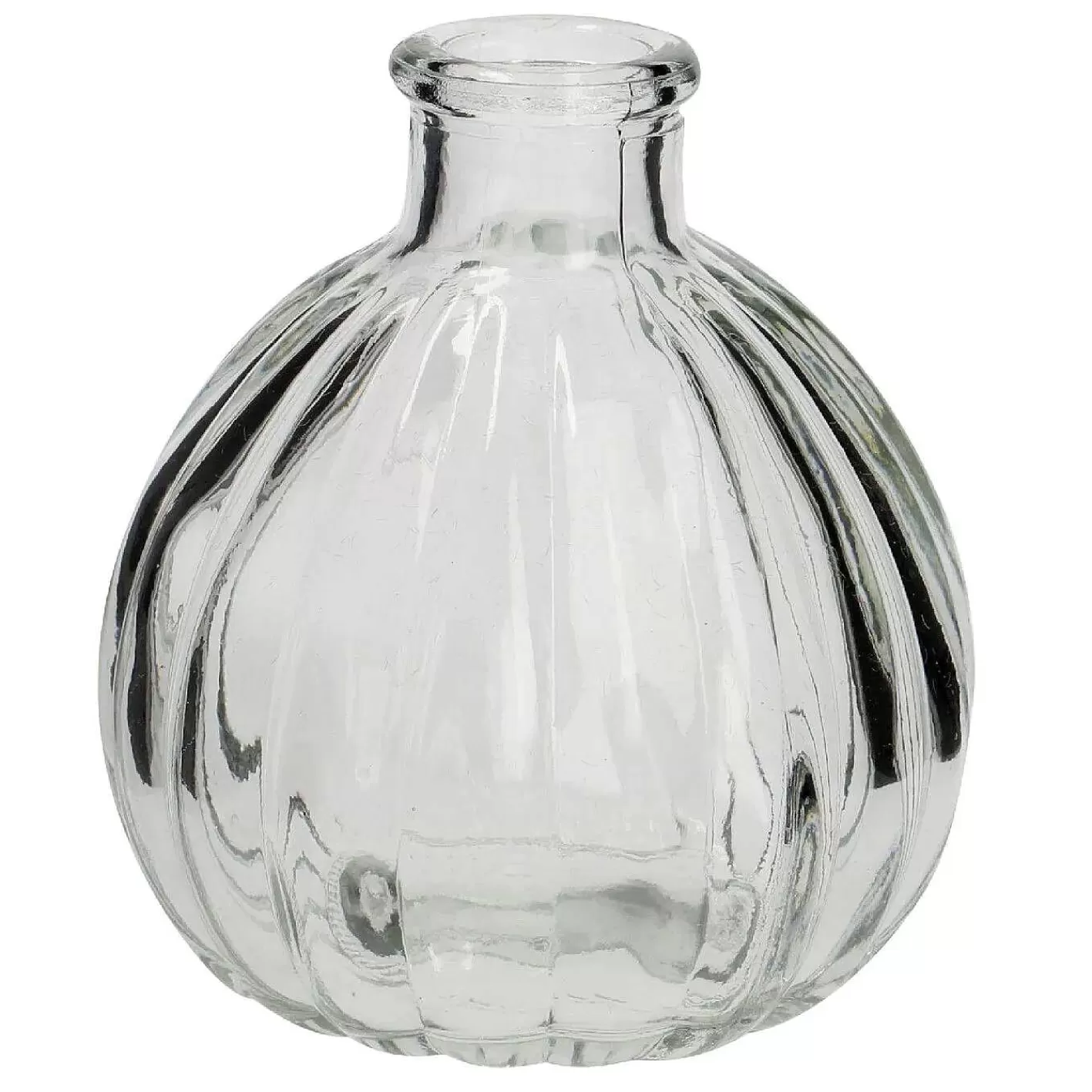 Nanu-Nana Mini-Vase Rillen, Rund, 9 Cm< Fruhlingsvasen