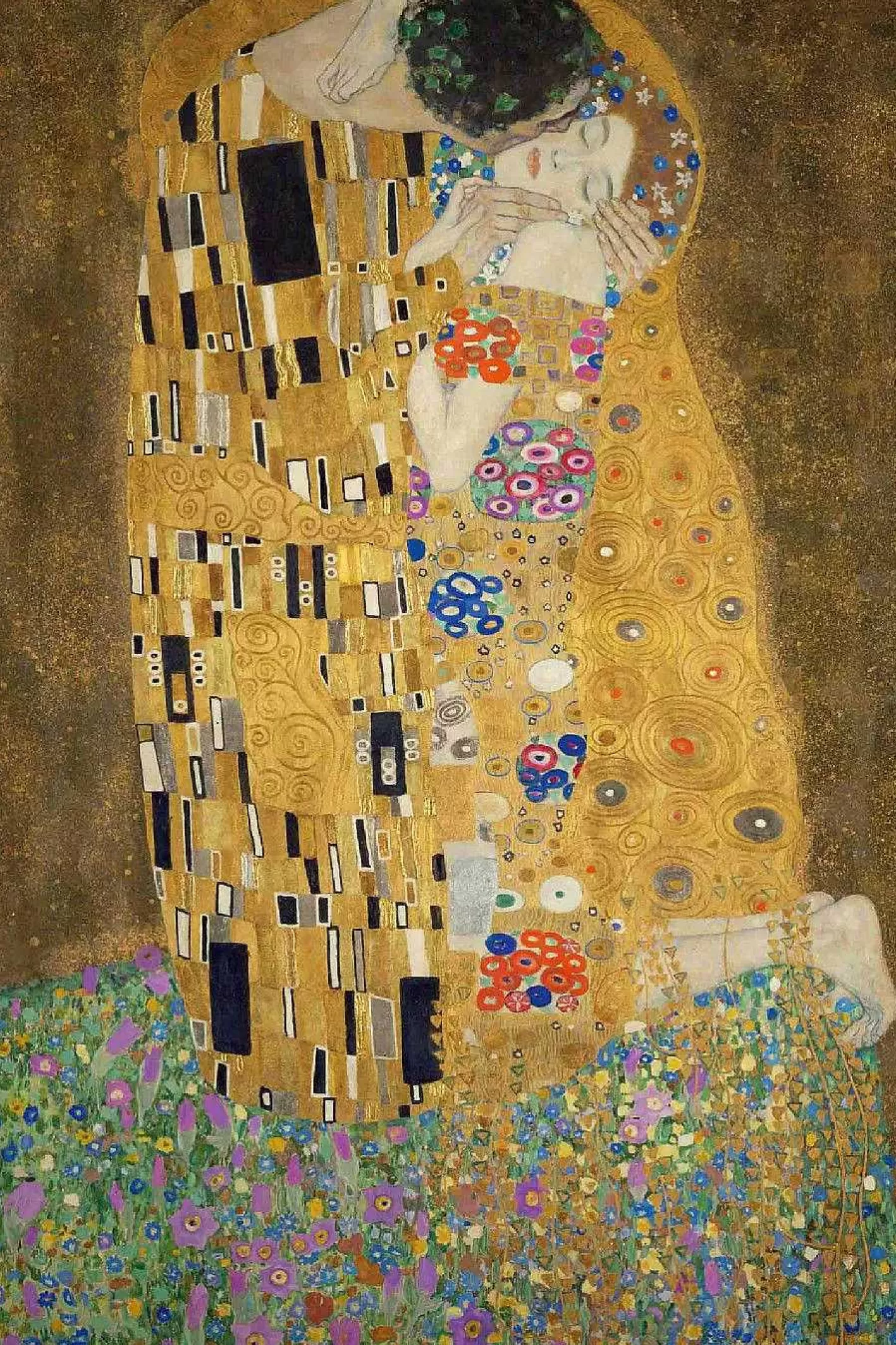 Nanu-Nana Poster Gustav Klimt - The Kiss, Nr. 83< Wanddeko