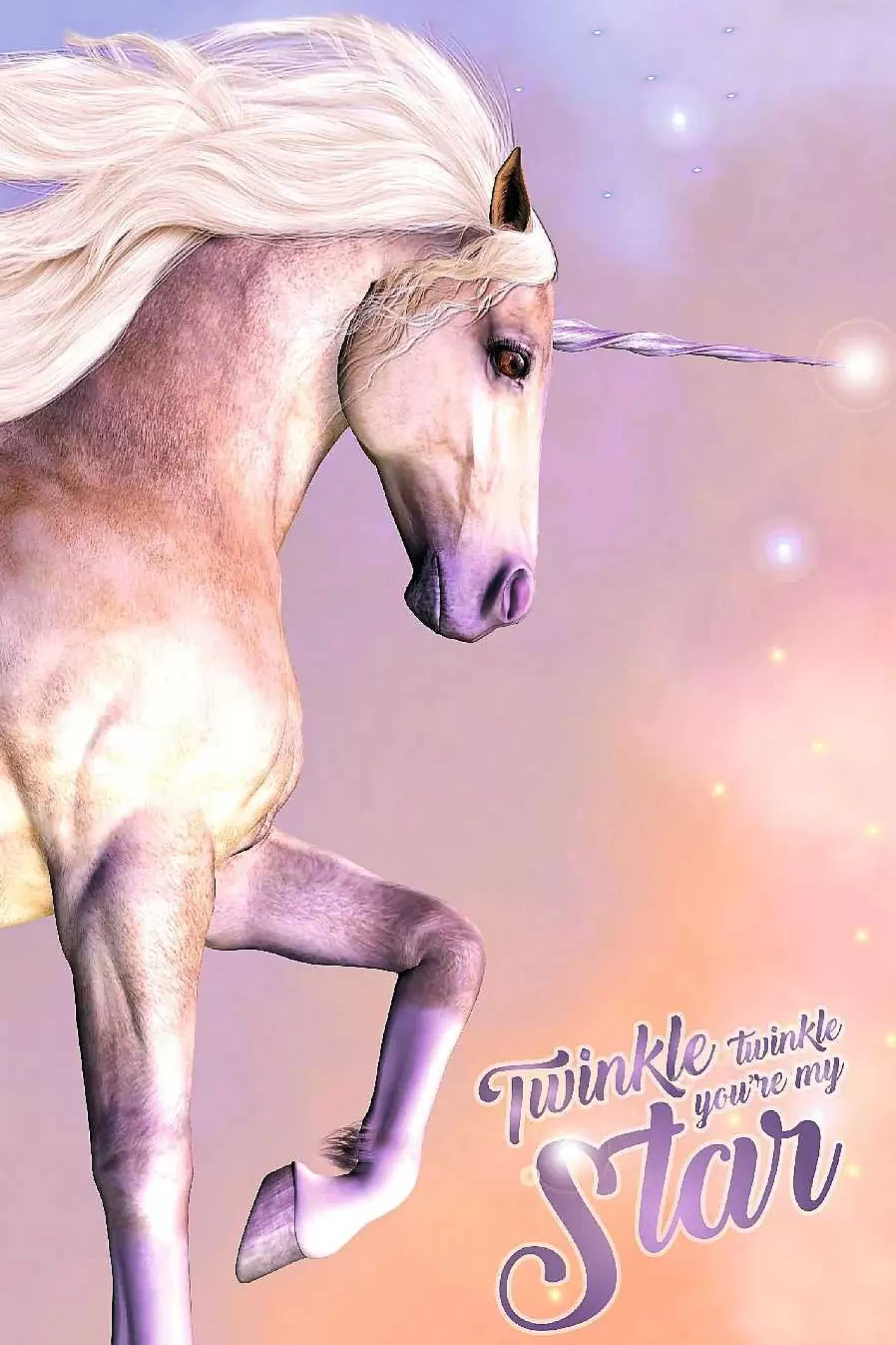 Nanu-Nana Poster Unicorn Sparkle, Nr. 101< Kinderzimmer