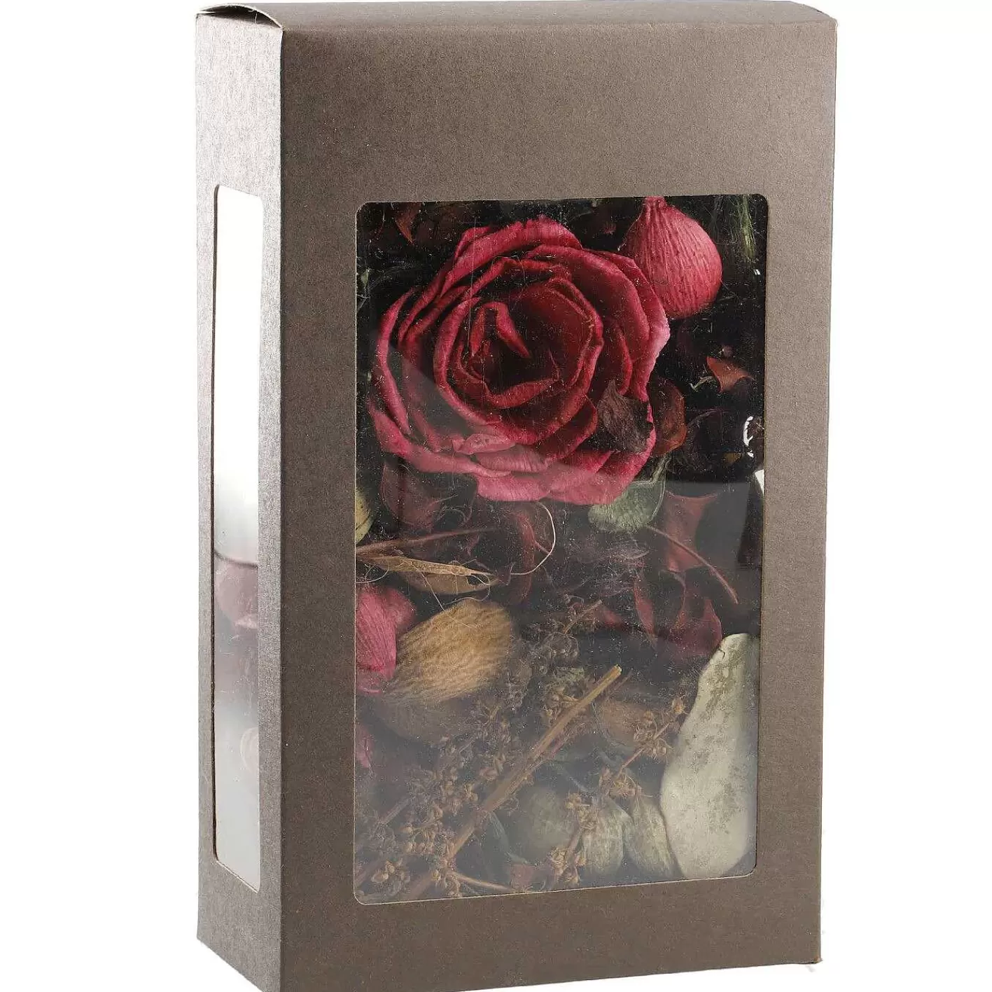 Nanu-Nana Potpourri Rose/Blatter, Dunkelrot, 12 X 20 Cm< Fruhlingsdeko