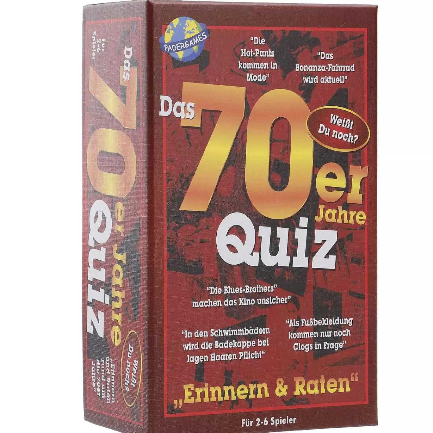 Nanu-Nana Quizspiel Jahrgang, 70Er< Geschenke Fur Frauen