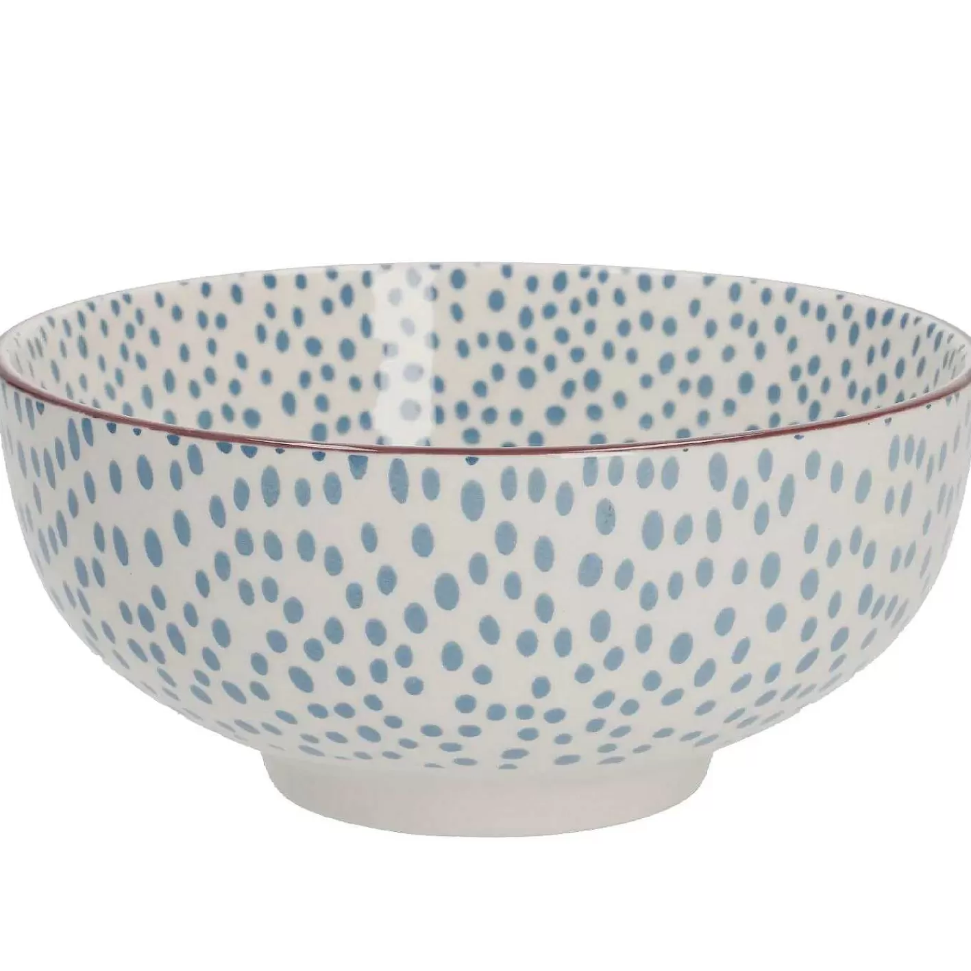 Nanu-Nana Schale China, 680 Ml, Blau, Dots, 15 Cm< Geschirr