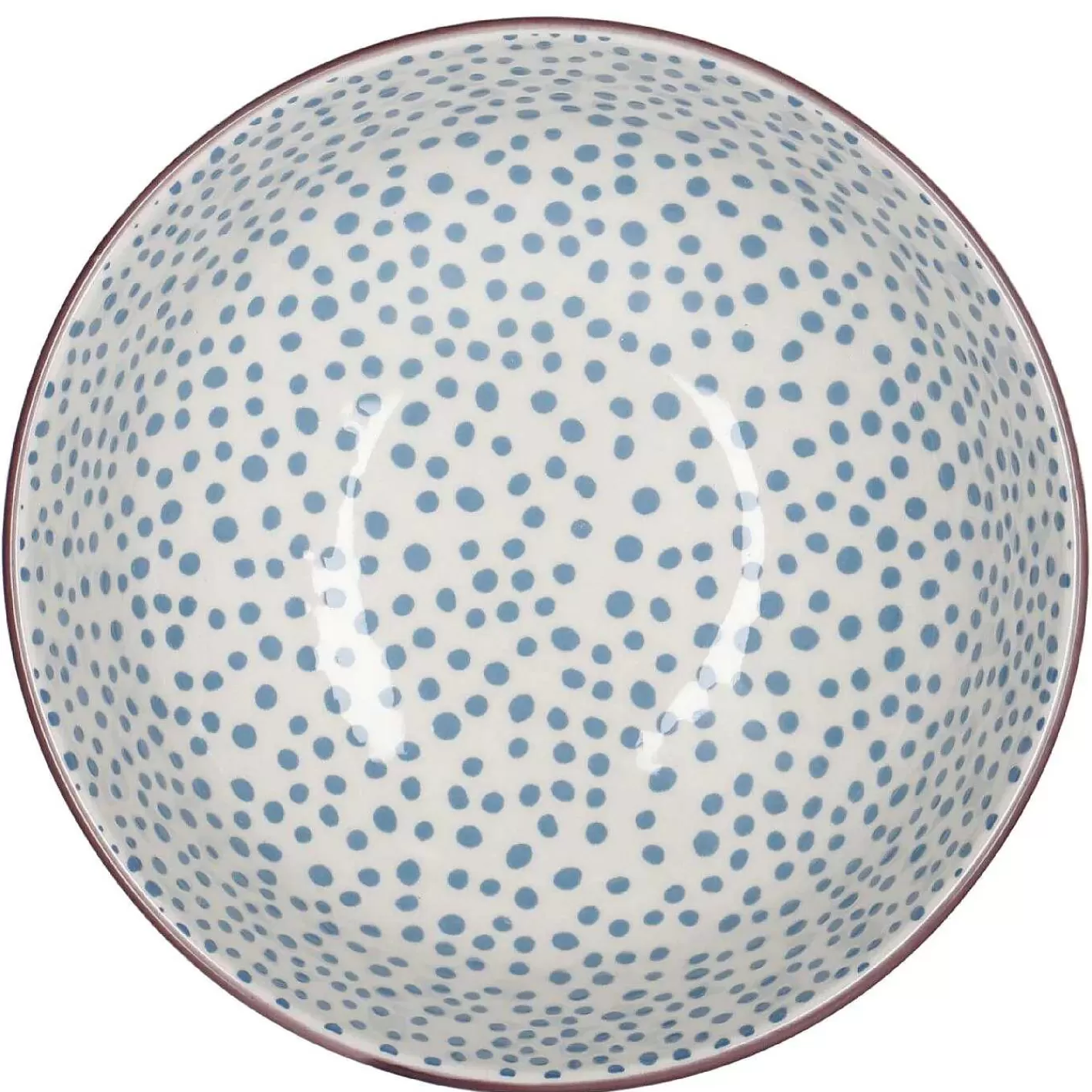 Nanu-Nana Schale China, 680 Ml, Blau, Dots, 15 Cm< Geschirr