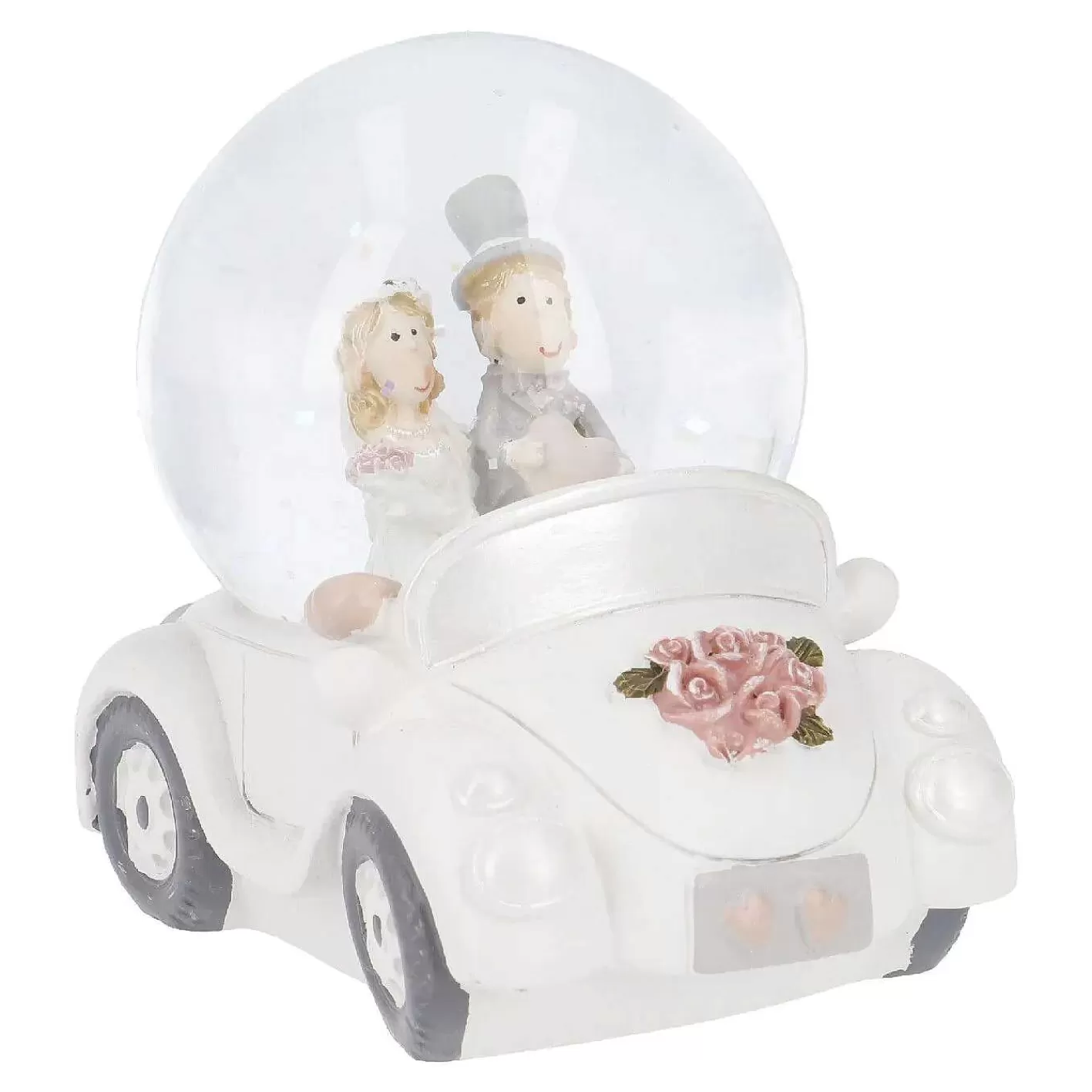 Nanu-Nana Schneekugel Hochzeit, Auto, 6.5 Cm< Deko&Objekte