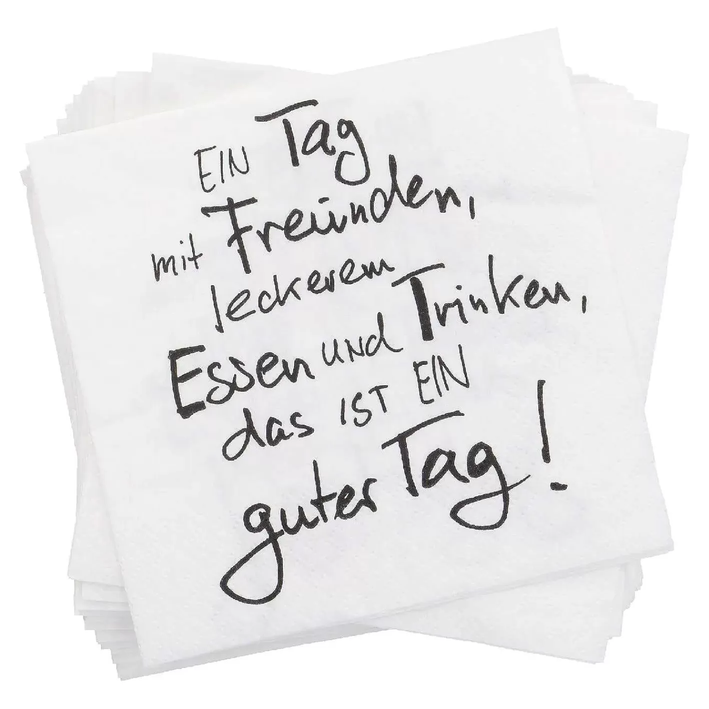 Nanu-Nana Serviette Guter Tag, 20 Stuck< Tischwasche