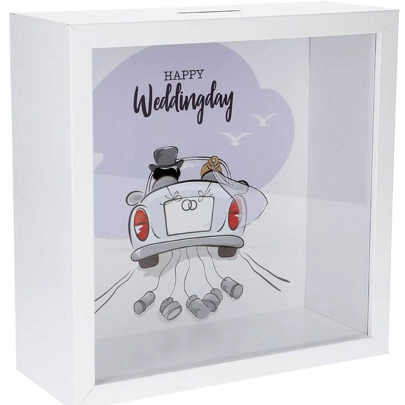 Nanu-Nana Spardose Mit Spruch, Weddingday, 25 X 25 Cm< Spardosen