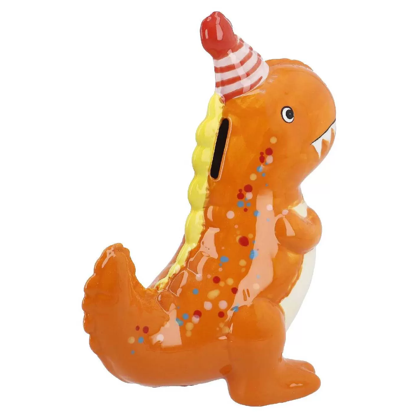 Nanu-Nana Spardose Partydino, Orange, 22 Cm< Figuren