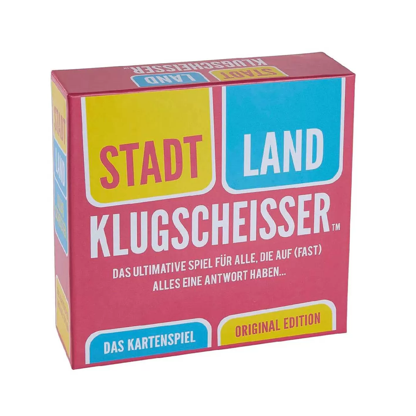 Nanu-Nana Spiel Stadt Land Klugscheisser, Original< Spiele