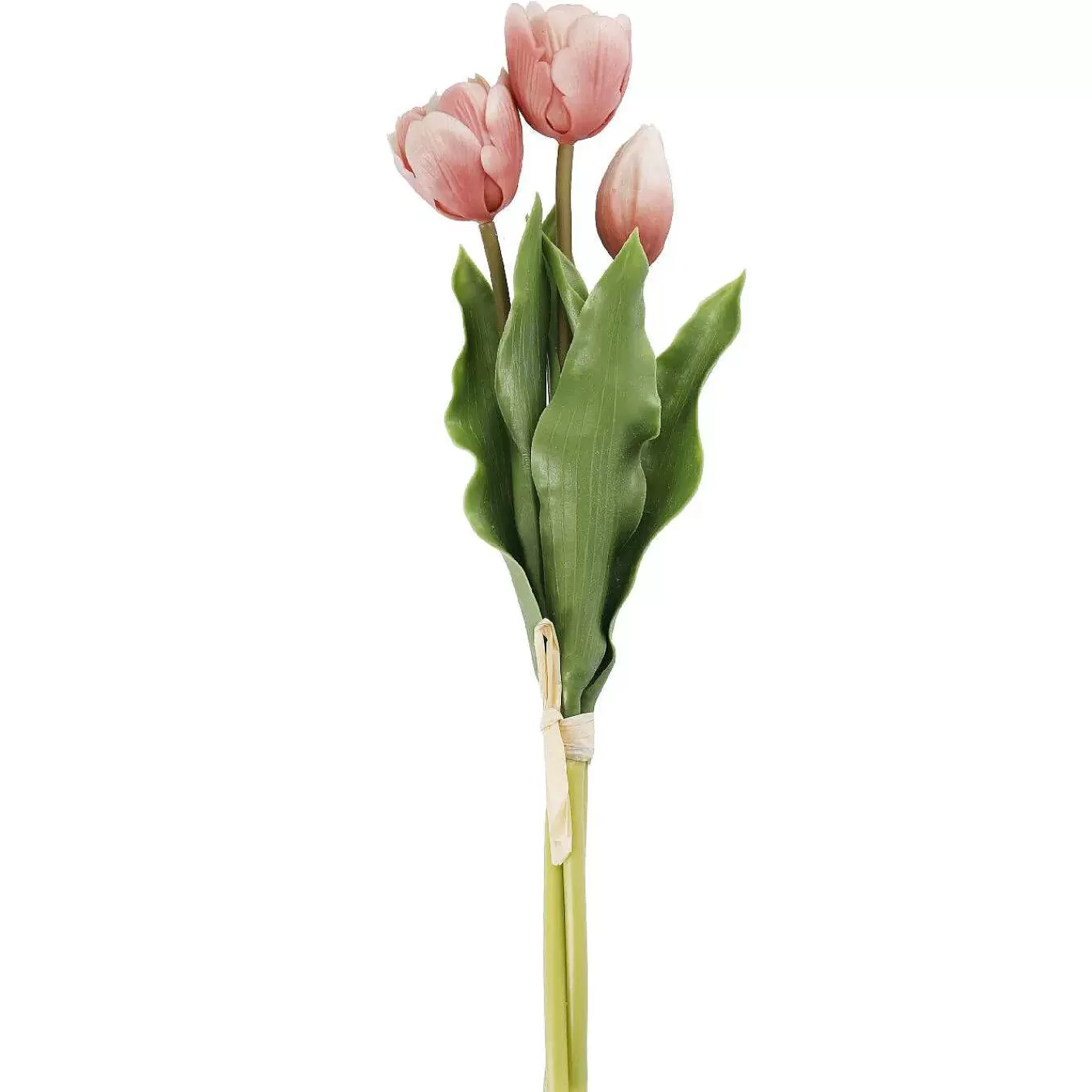 Nanu-Nana Straus Tulpe Mit 3 Bluten, Altrosa, 36 Cm< Fruhling&Kunstblumen