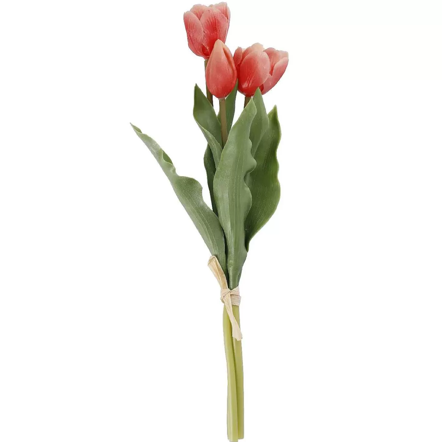 Nanu-Nana Straus Tulpe Mit 3 Bluten, Orange, 36 Cm< Fruhling&Kunstblumen