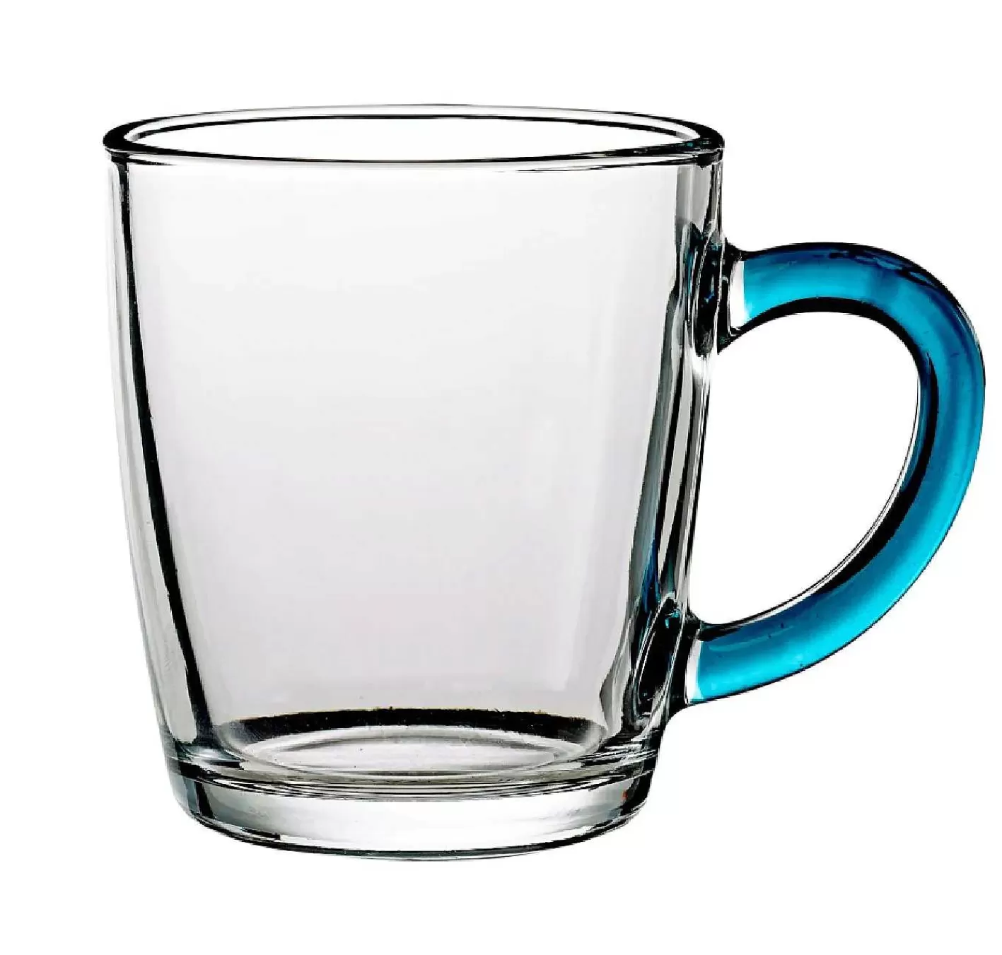 Nanu-Nana Teeglas Mit Farbhenkel, Blau, 340 Ml< Becher & Glaser