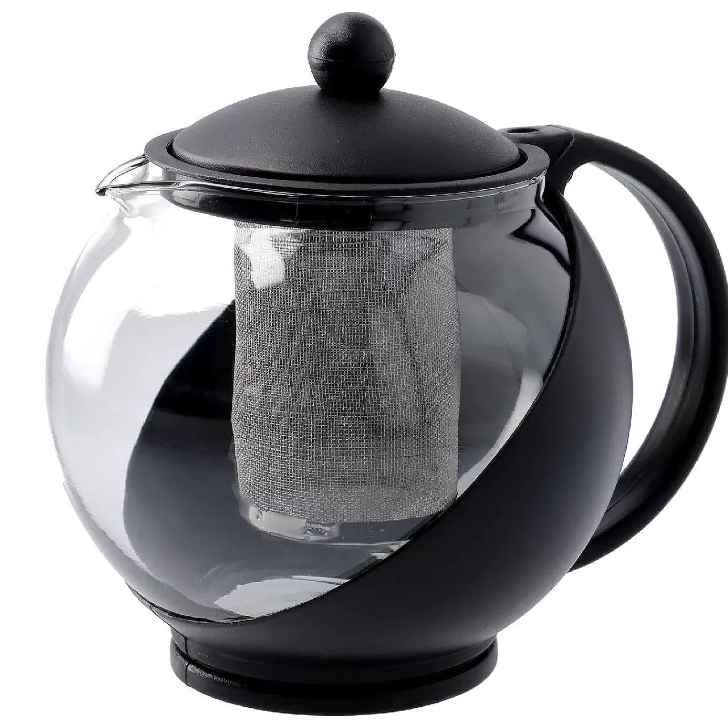 Nanu-Nana Teekanne Mit Filter, Schwarz, 1250 Ml< Kaffee, Schoko & Tee