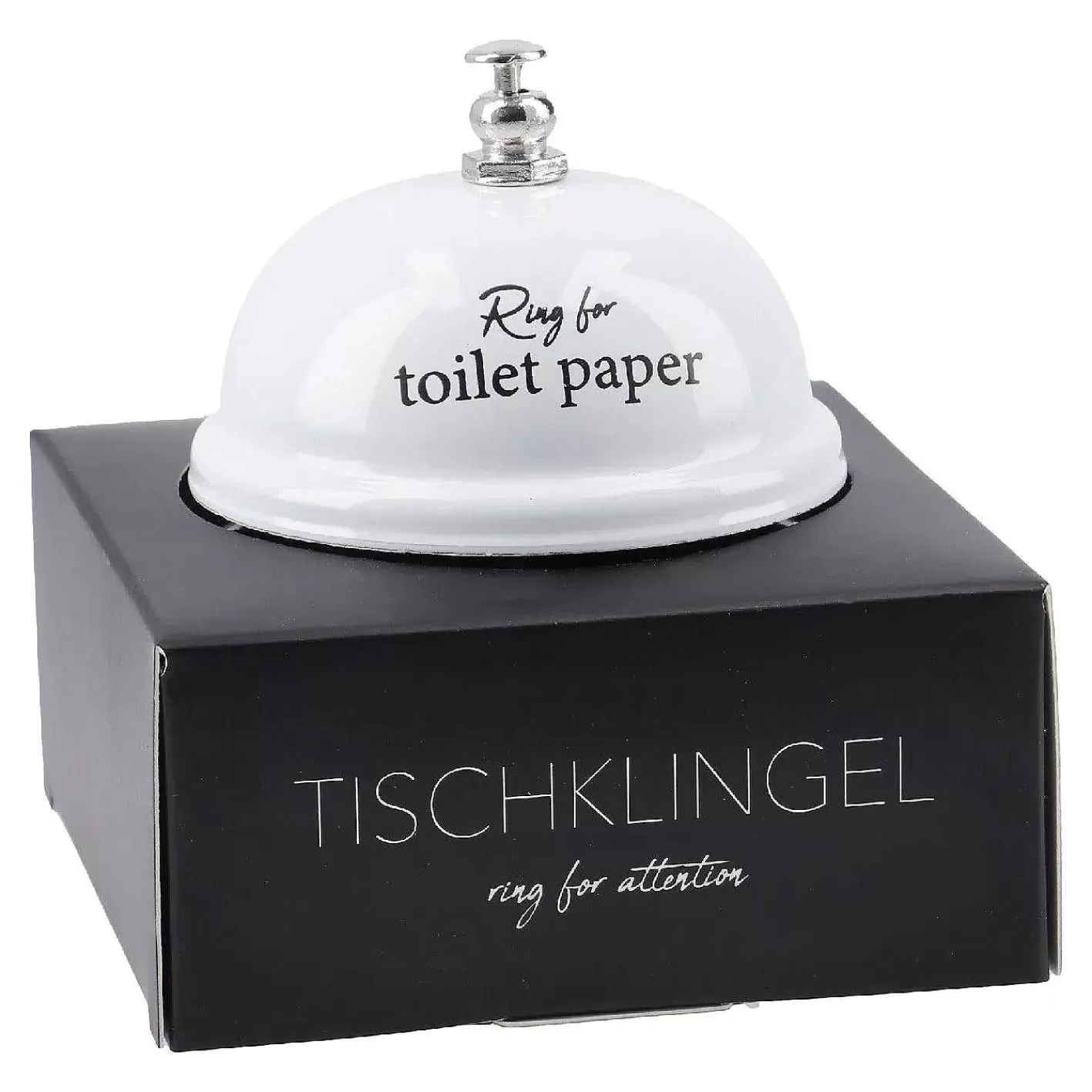 Nanu-Nana Tischklingel Spruch, Toilet-Paper< Geschenke Fur Manner