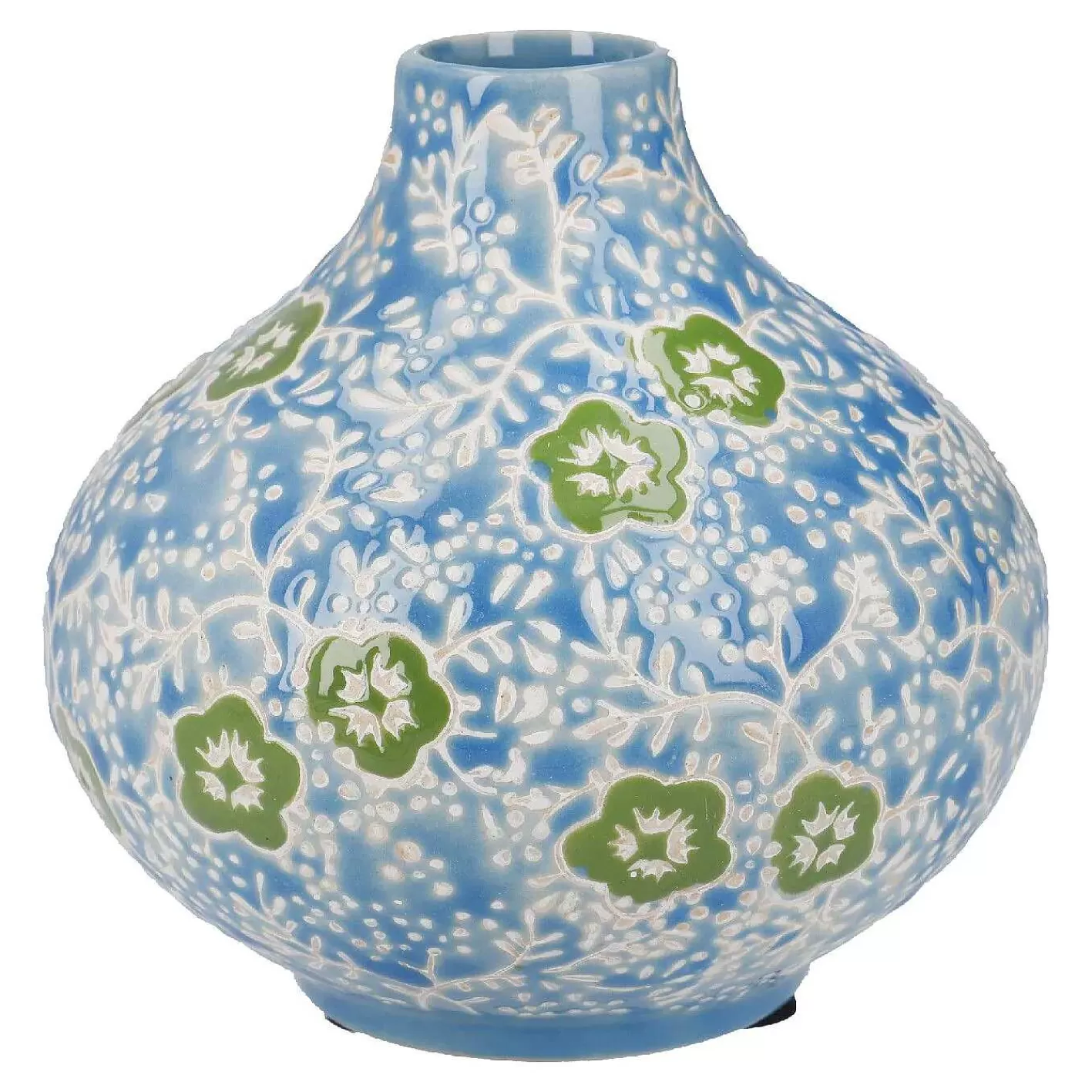 Nanu-Nana Vase Blumchen, Blau, 9 Cm< Fruhlingsvasen