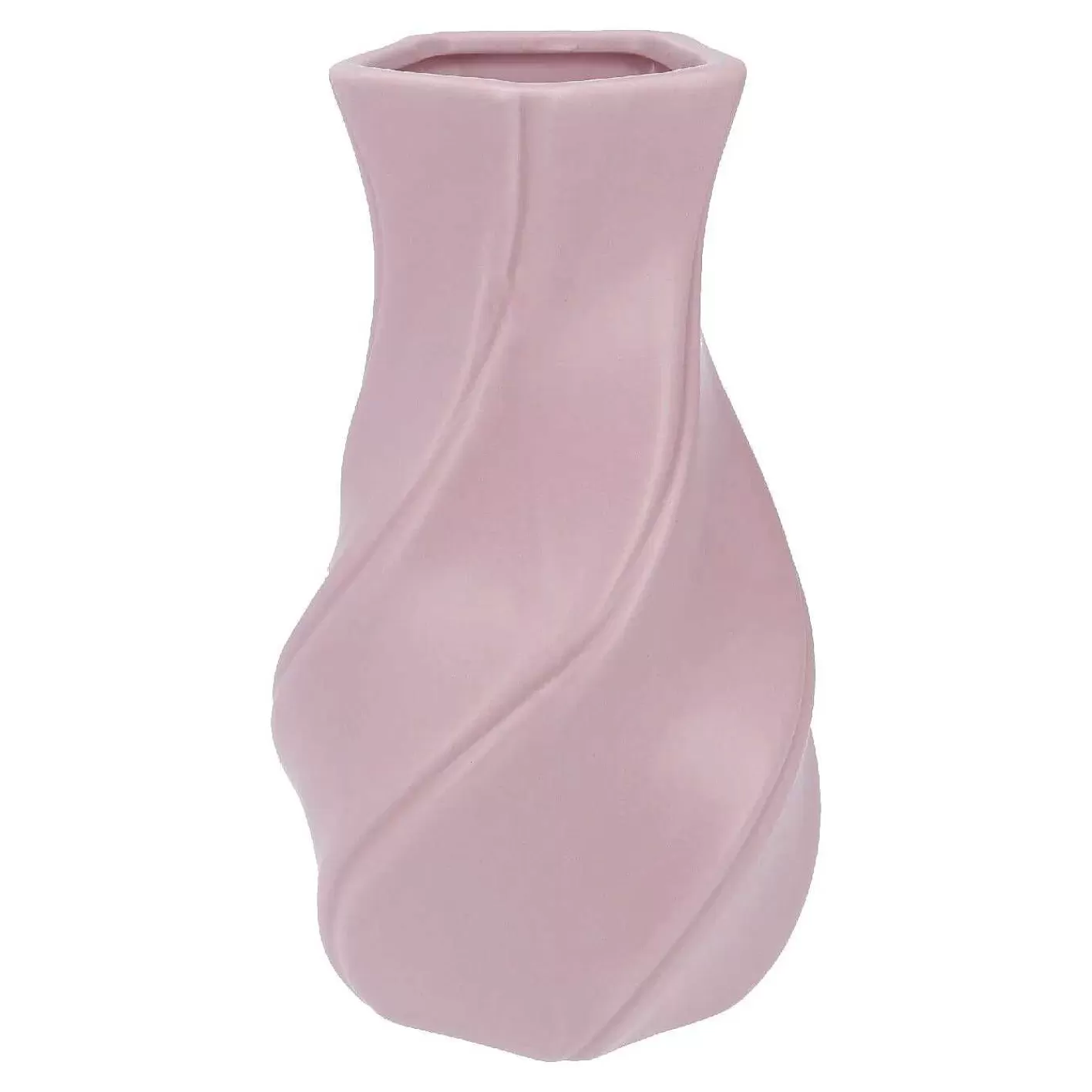 Nanu-Nana Vase Design, Spirale/Rosa, 22 Cm< Fruhlingsvasen