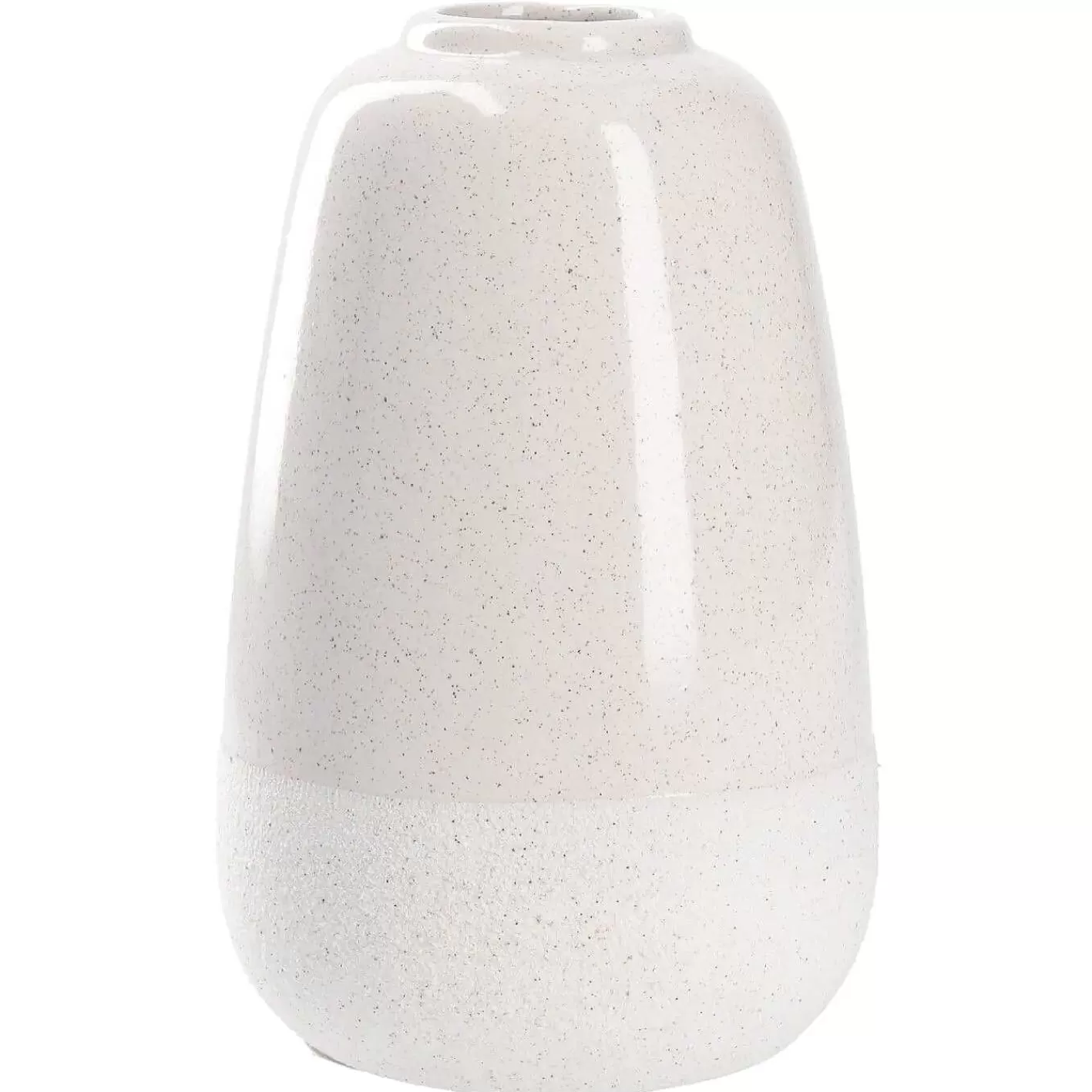 Nanu-Nana Vase Twotone, Weis/Creme, 15.5 Cm< Vasen