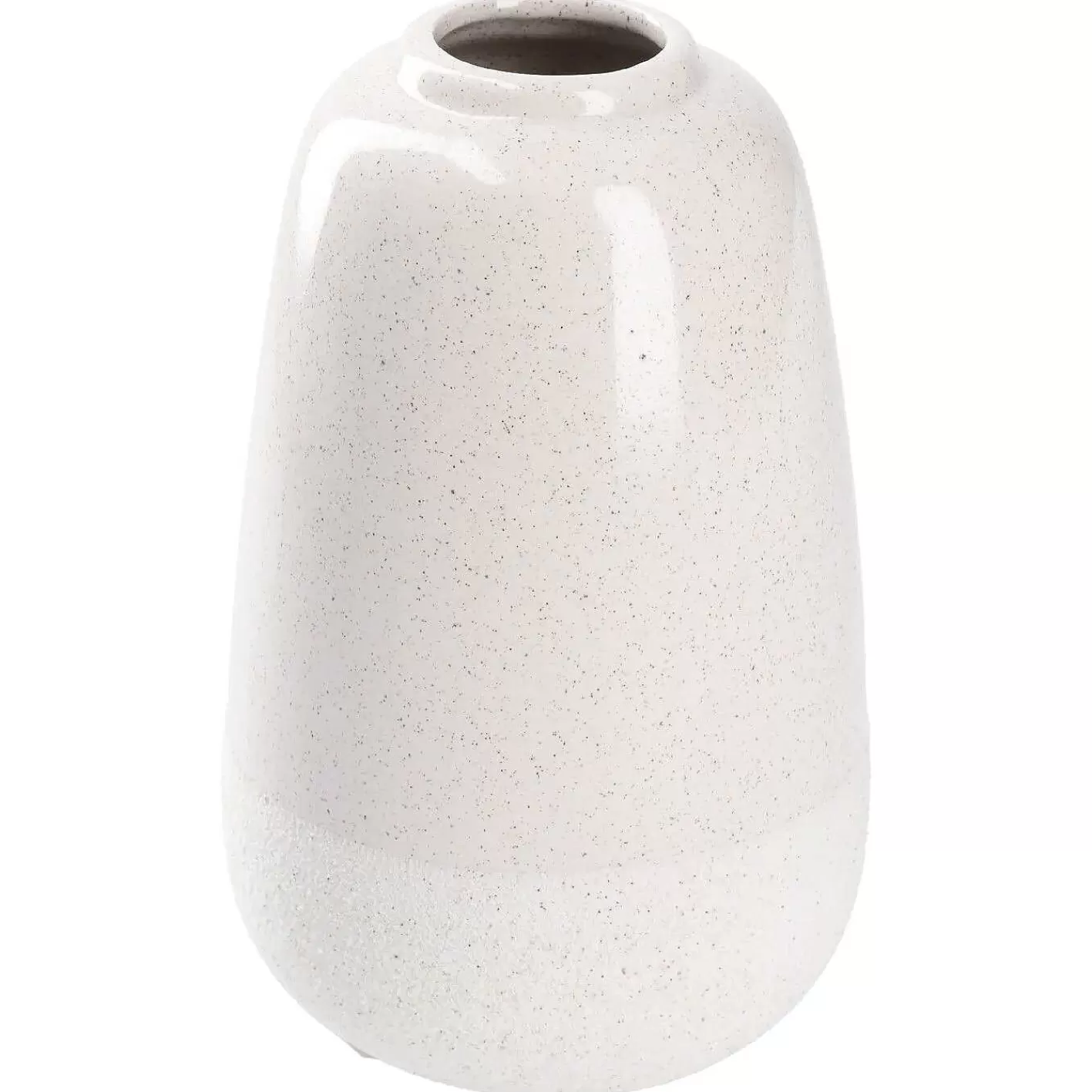 Nanu-Nana Vase Twotone, Weis/Creme, 15.5 Cm< Vasen